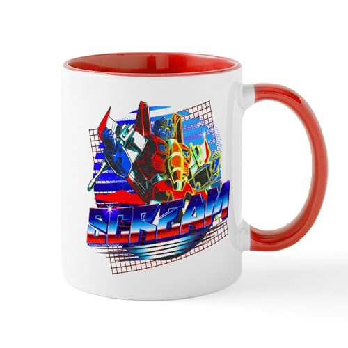 White/Red Inside - Transformers Scream