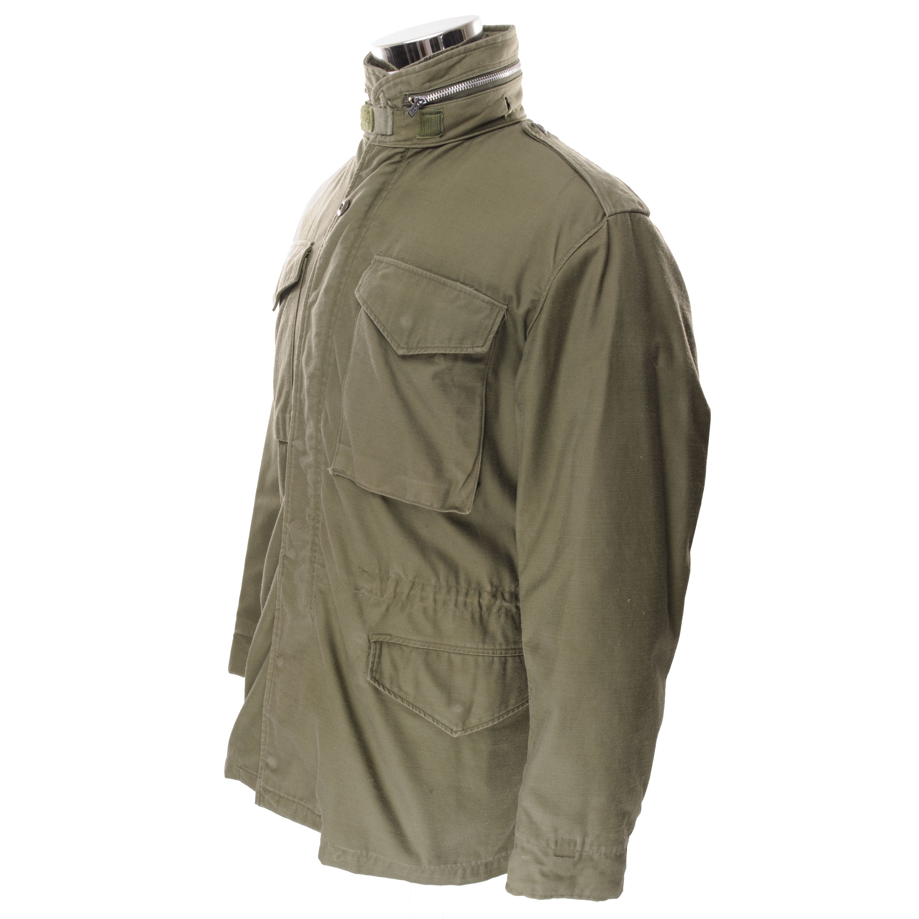 Vintage US Army M65 Field Jacket - 1965 & 1968 Vietnam War Era - Small Long Size - Military Surplus Outerwear for Collectors & Outdoor Adventures