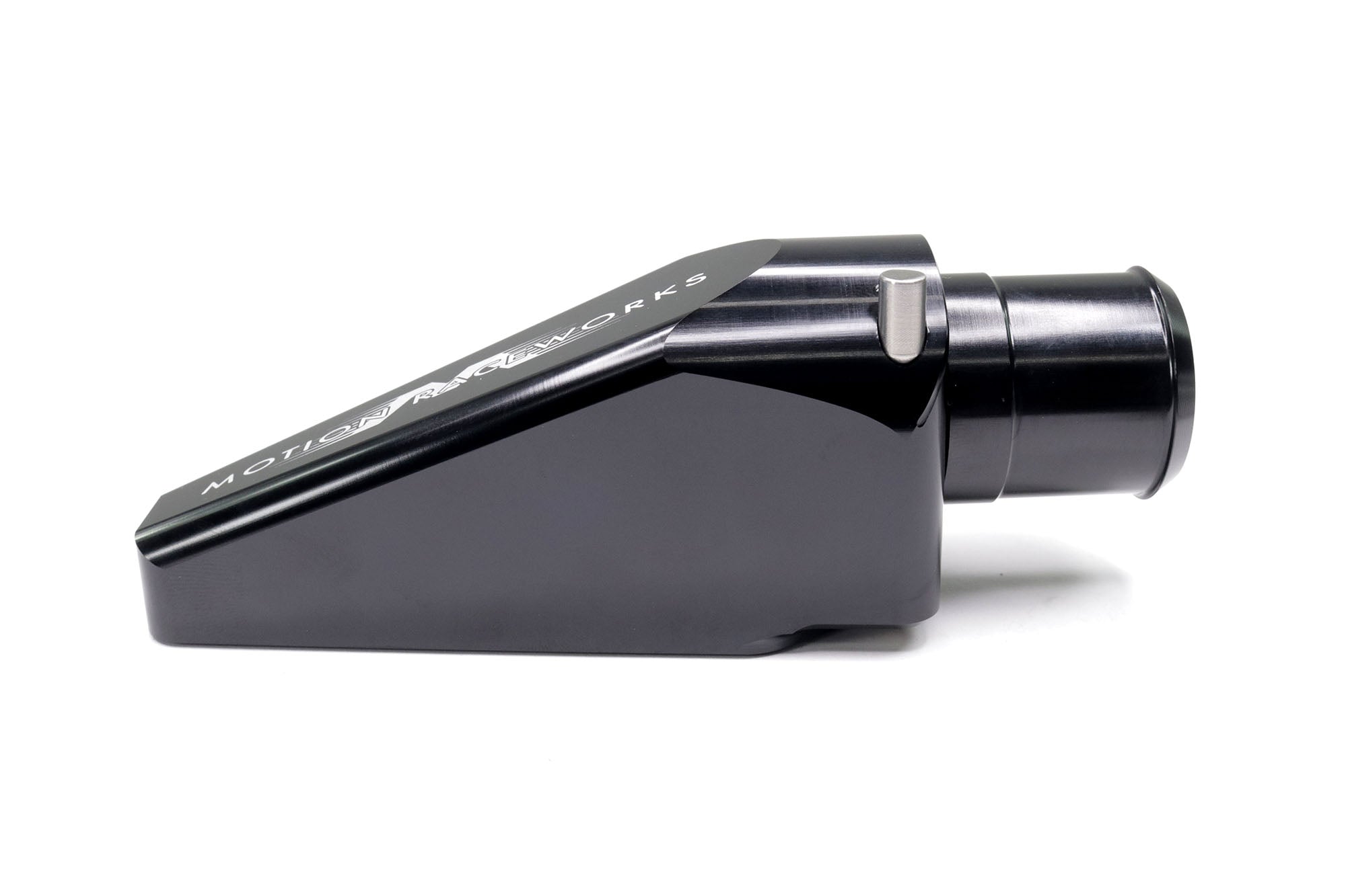 Black Anodized Billet Burn Down Breather Quick Release Fittings (Pair) - High Performance Automotive & Racing Applications