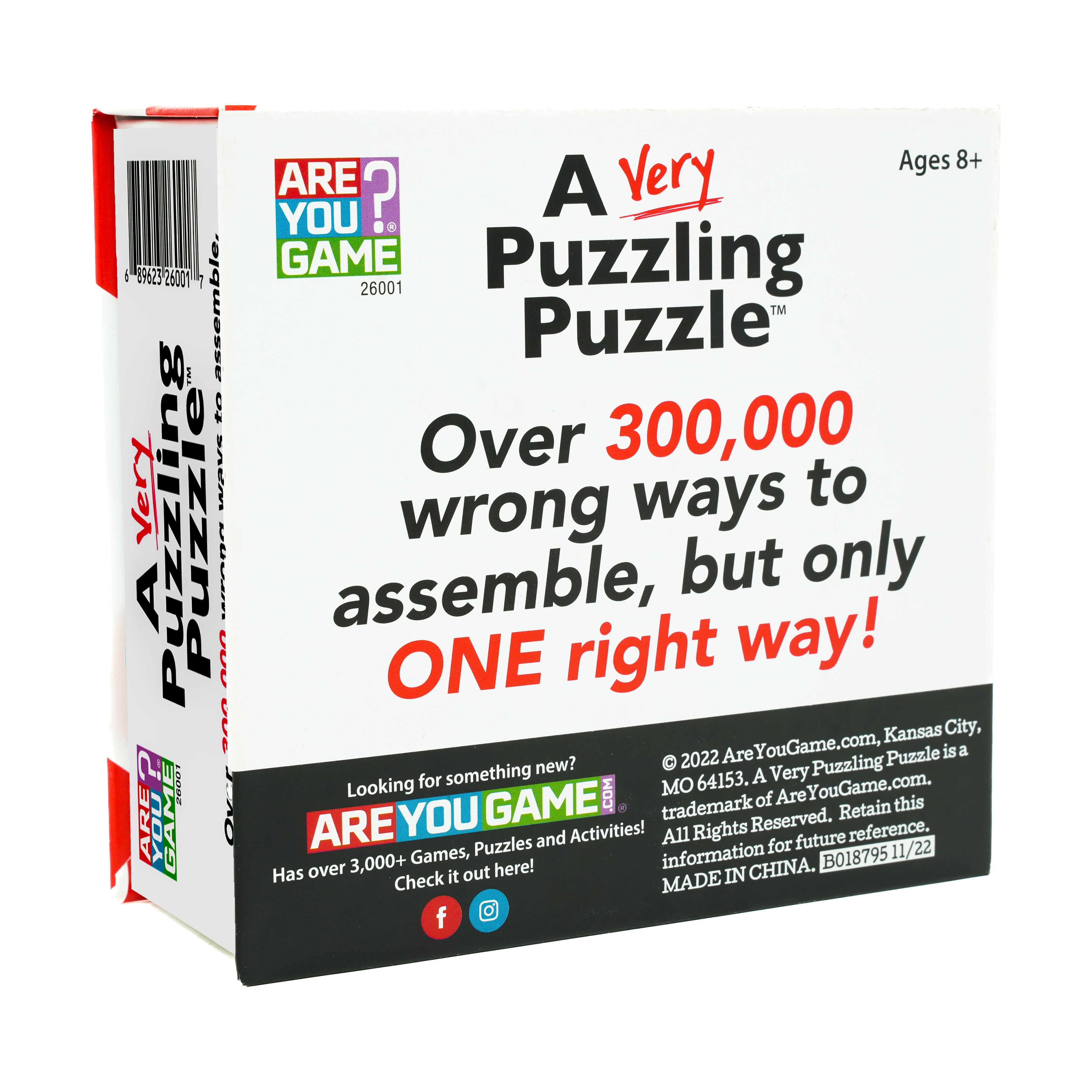9 Piece Brain Teaser Puzzle Set - Challenging Wooden Logic Game for Adults & Kids - Perfect for Family Game Night, Office Stress Relief & Cognitive Training