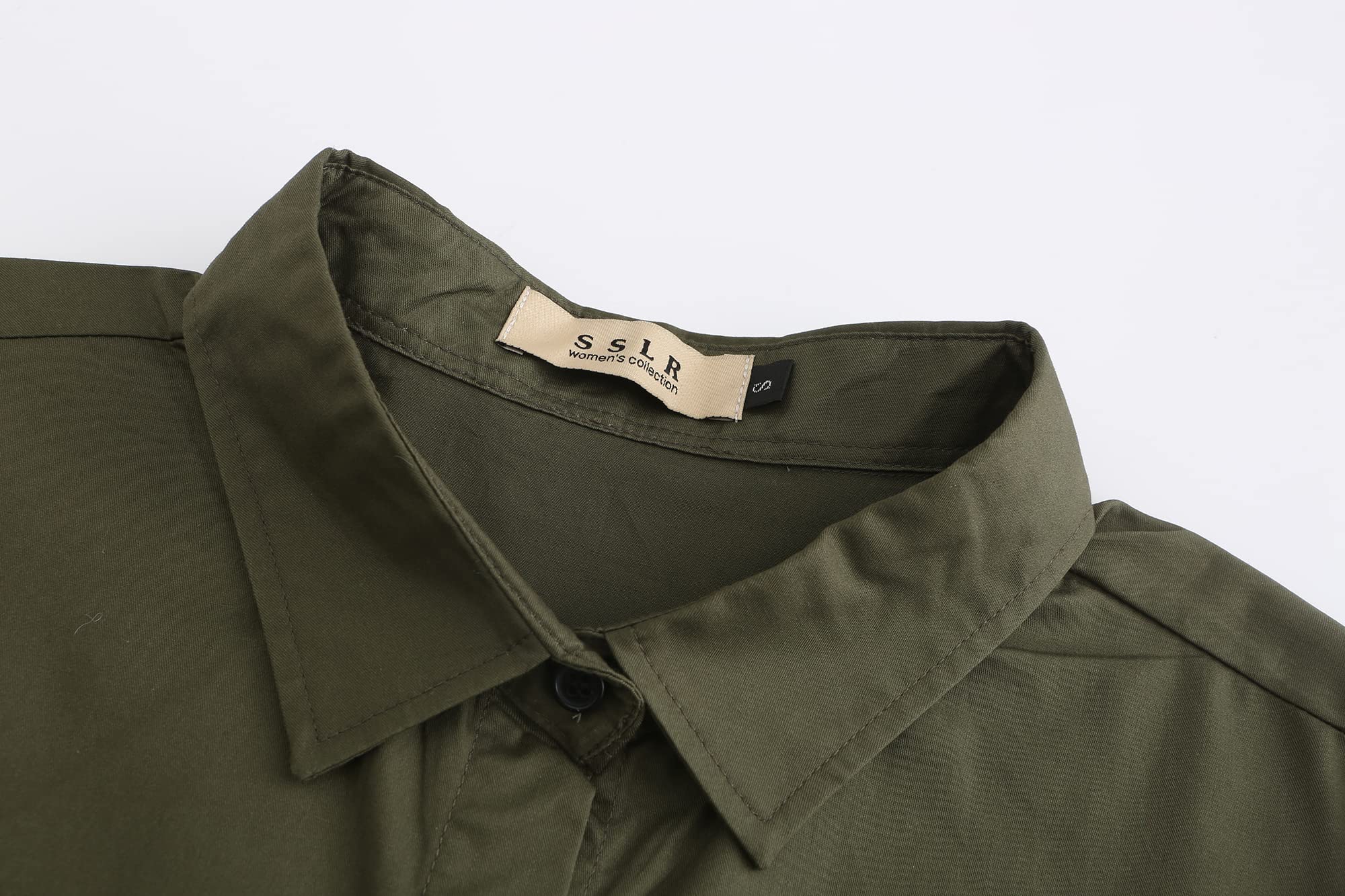 Oversized Button Down Shirts for Women - Long Sleeve Casual Dress Shirts with High Low Hem | Perfect for Work, Office, Date Night & Everyday Wear