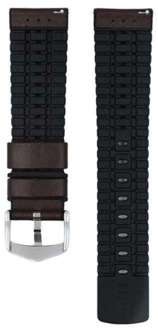 Hirsch Genuine Leather Watch Strap - Tiger Brown 22mm for Men | Premium Replacement Band for Smartwatches & Classic Timepieces | Ideal for Business, Casual & Outdoor Wear