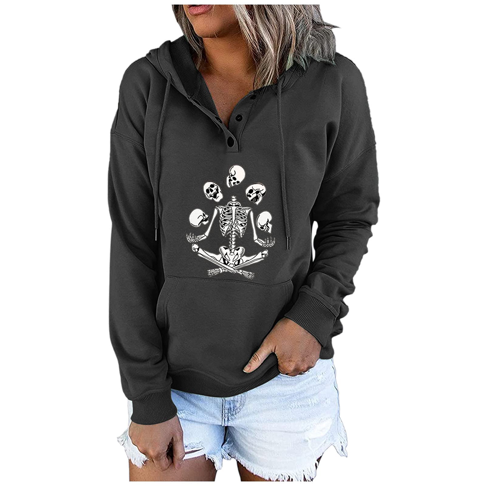 Fankle Women's Lightweight Hooded Sweatshirt - Long Sleeve Pullover for Workout, Yoga & Casual Wear | Soft Comfortable Loungewear for Women