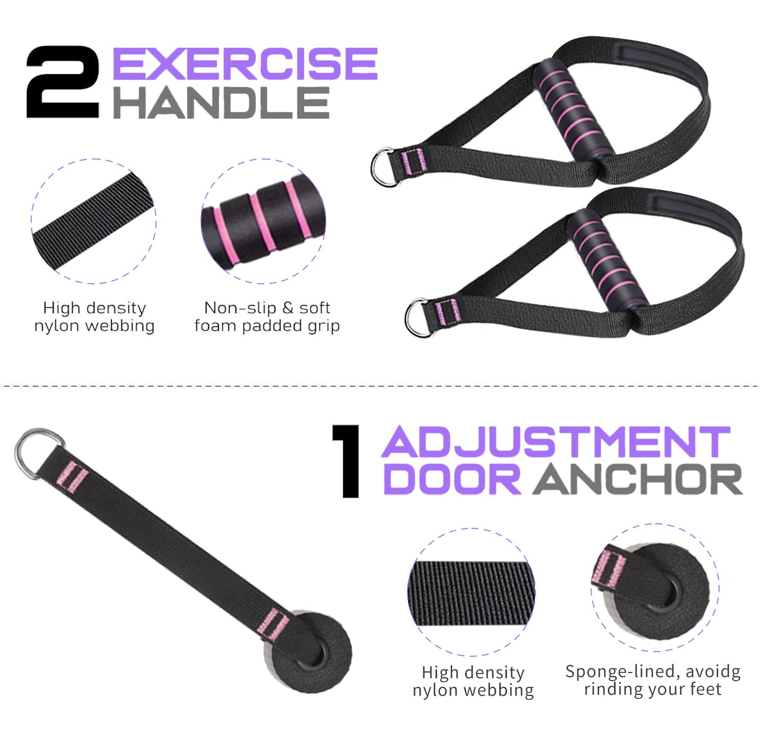 Pilates Bar Kit with Resistance Bands - Full Body Workout Equipment for Women & Men - Home Gym Yoga & Fitness Training - Perfect for Strength Training, Stretching, and Toning at Home or Gym
