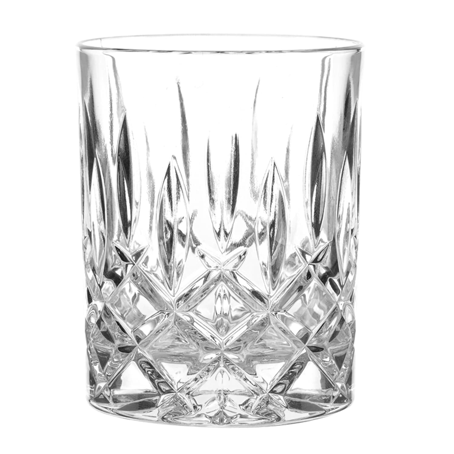 Nachtmann Noblesse 9.75 Oz Whiskey Glasses Set of 2 - Premium Crystal Clear Drinking Glasses for Scotch, Bourbon, Whisky - Perfect for Home Bar, Dinner Parties & Gifts