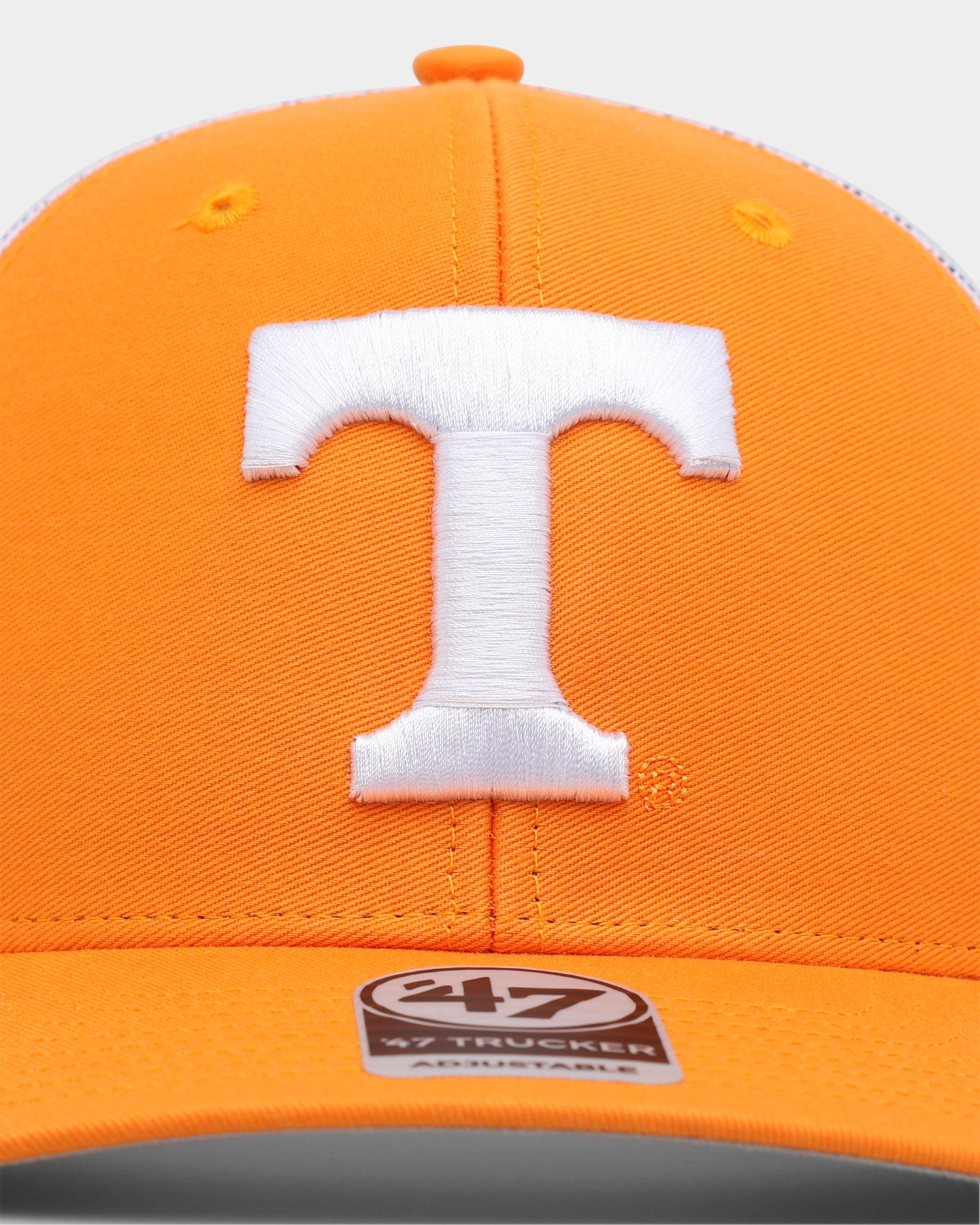 47 Brand Tennessee Volunteers '47 Trucker Snapback Hat - Vibrant Orange Adjustable Baseball Cap for Men & Women - Perfect for Game Day, Tailgating, and Sports Fans