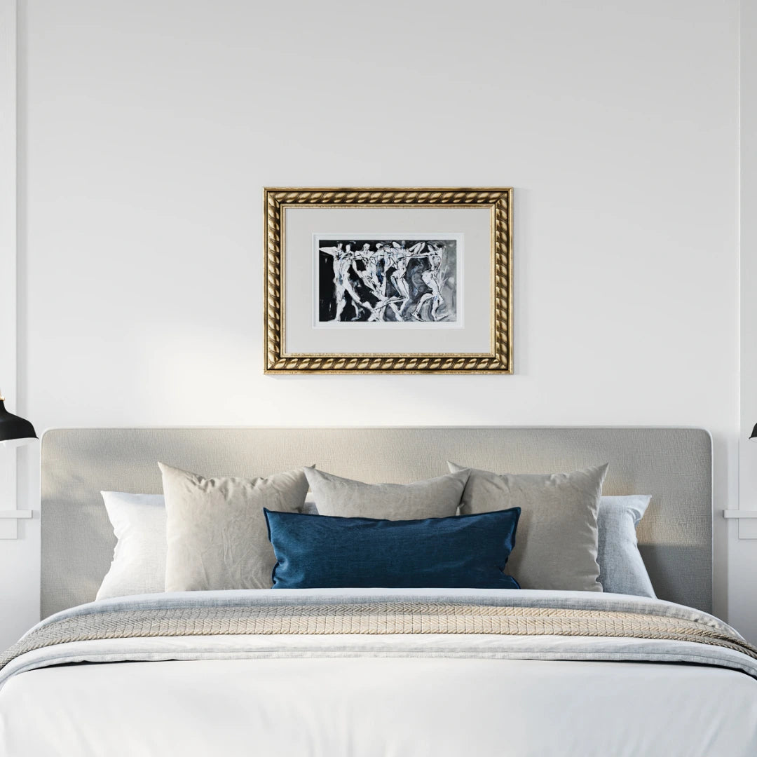Ultra Comfort Headboard with Moon Design - Modern Bedroom Decor for Cozy Sleep & Stylish Home Interiors