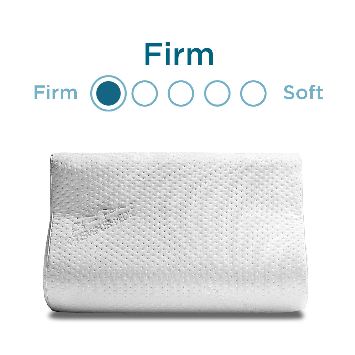 Tempur-Pedic Cloud Breeze Dual Cooling King Size Pillow & TEMPUR-Ergo Neck Support Pillow (Large Profile) - Ideal for Hot Sleepers and Neck Pain Relief, Perfect for Side and Back Sleepers