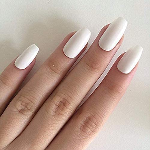 Premium 100-Piece Jangra Acrylic Artificial Nails Set with Glue - Reusable Fake Nails, Nail Extensions & Tips for Salon-Quality Manicures at Home | Perfect for Parties, Weddings & Everyday Glam