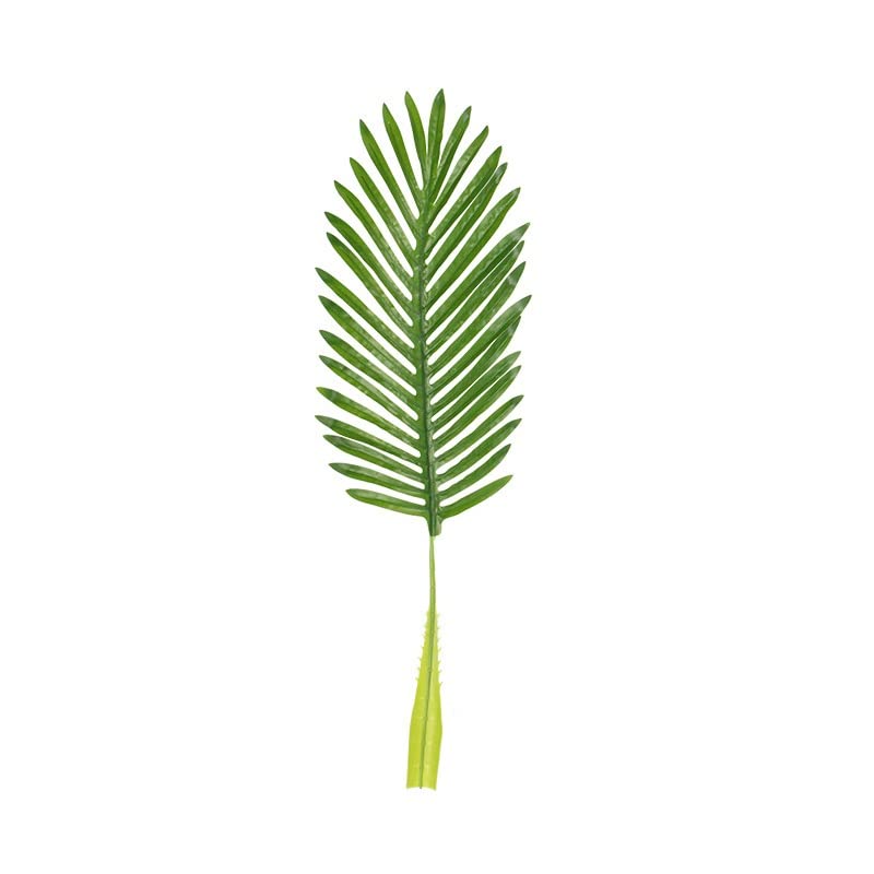 Artificial Sunflower Leaves - 55cm Realistic Faux Plant Stems for Floral Arrangements, Photography Props, Home & Wedding Decor (Light Green) - Perfect for DIY Crafts, Table Centerpieces, and Tropical Themed Parties