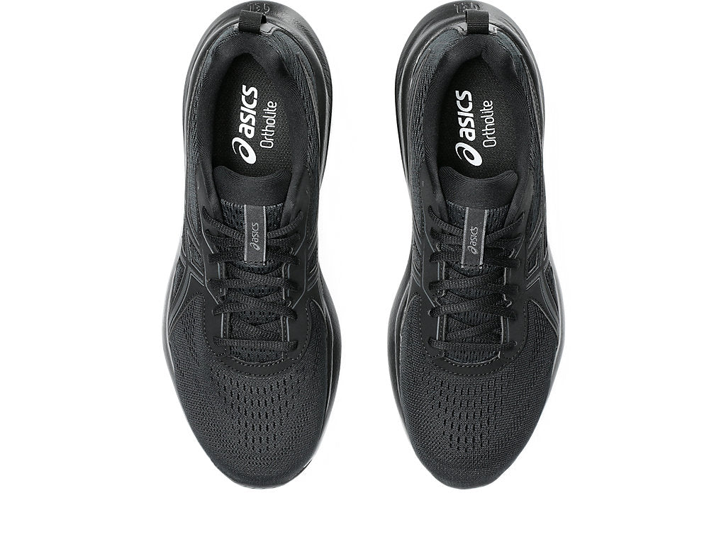ASICS Men's Gel Contend 9 Triple Black Running Shoes - Lightweight Cushioned Sneakers for Jogging, Gym & Daily Wear