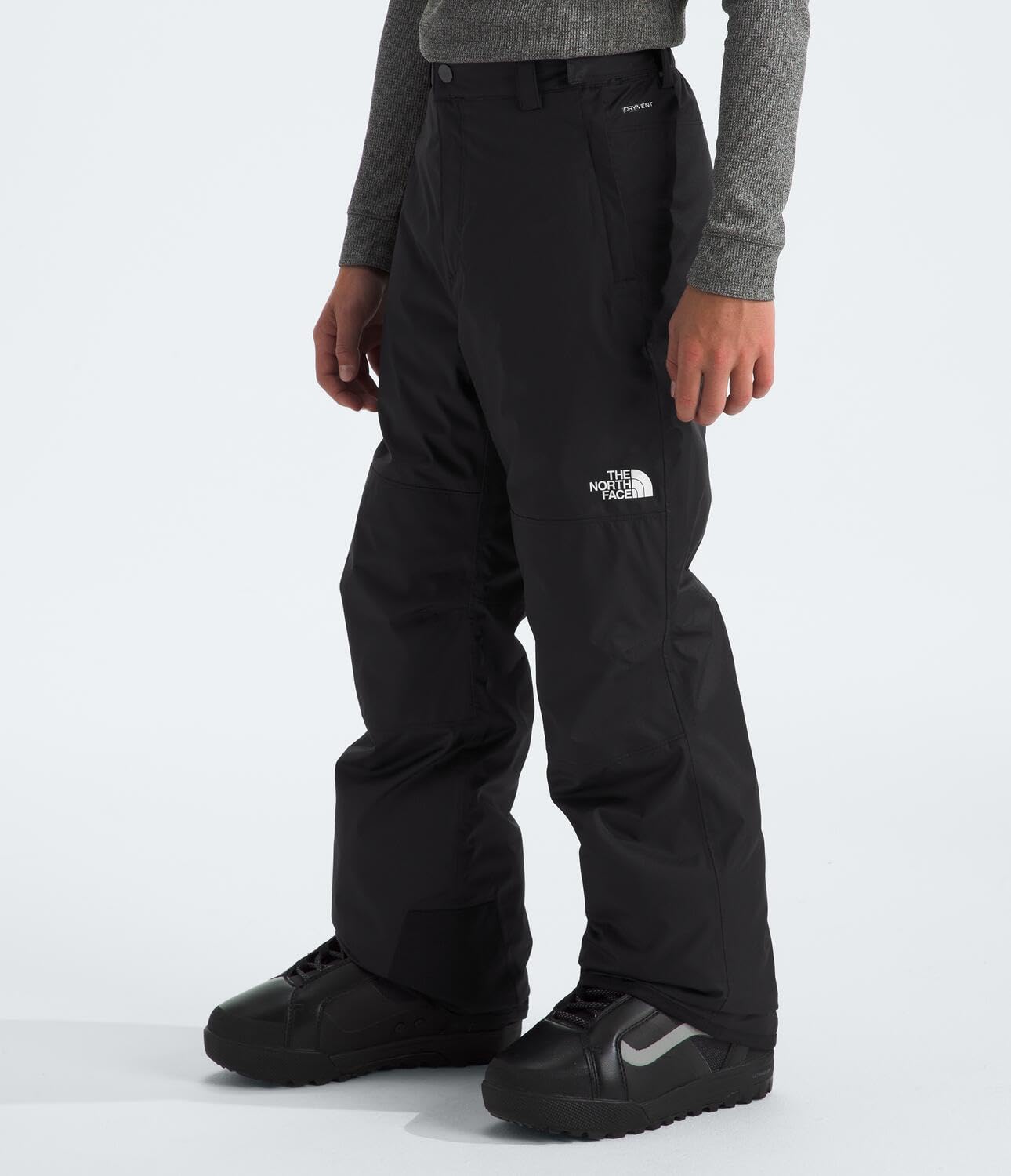 THE NORTH FACE Boys' Freedom Insulated Winter Snow Pants - Waterproof, Windproof & Warm for Skiing, Snowboarding & Outdoor Activities