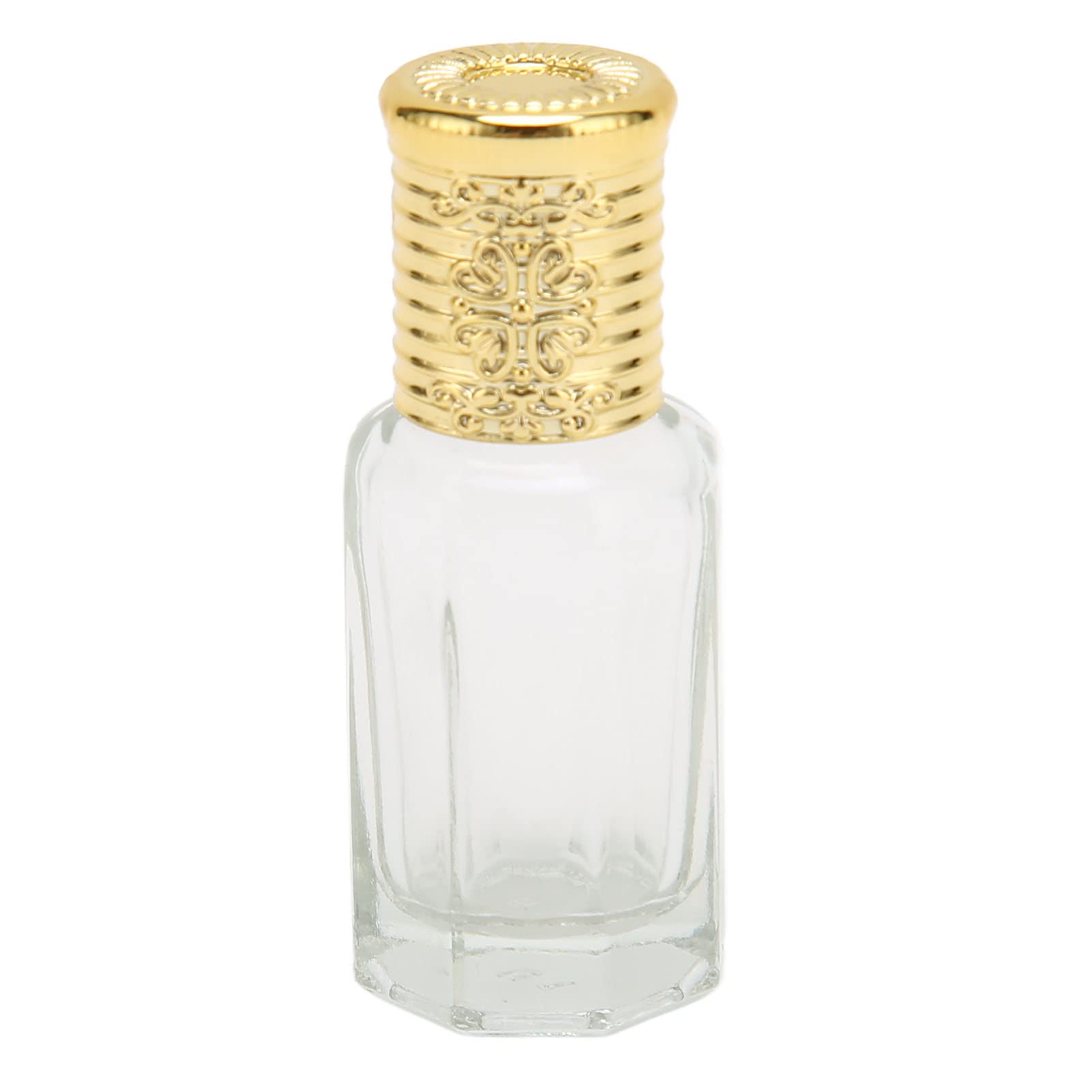 Refillable 10ml Perfume Atomizer Bottle Set - 3 Pack Travel Size Empty Spray Bottles with Gold Cap for Women & Men | Perfect for Gym, Office, and Airplane Carry-On