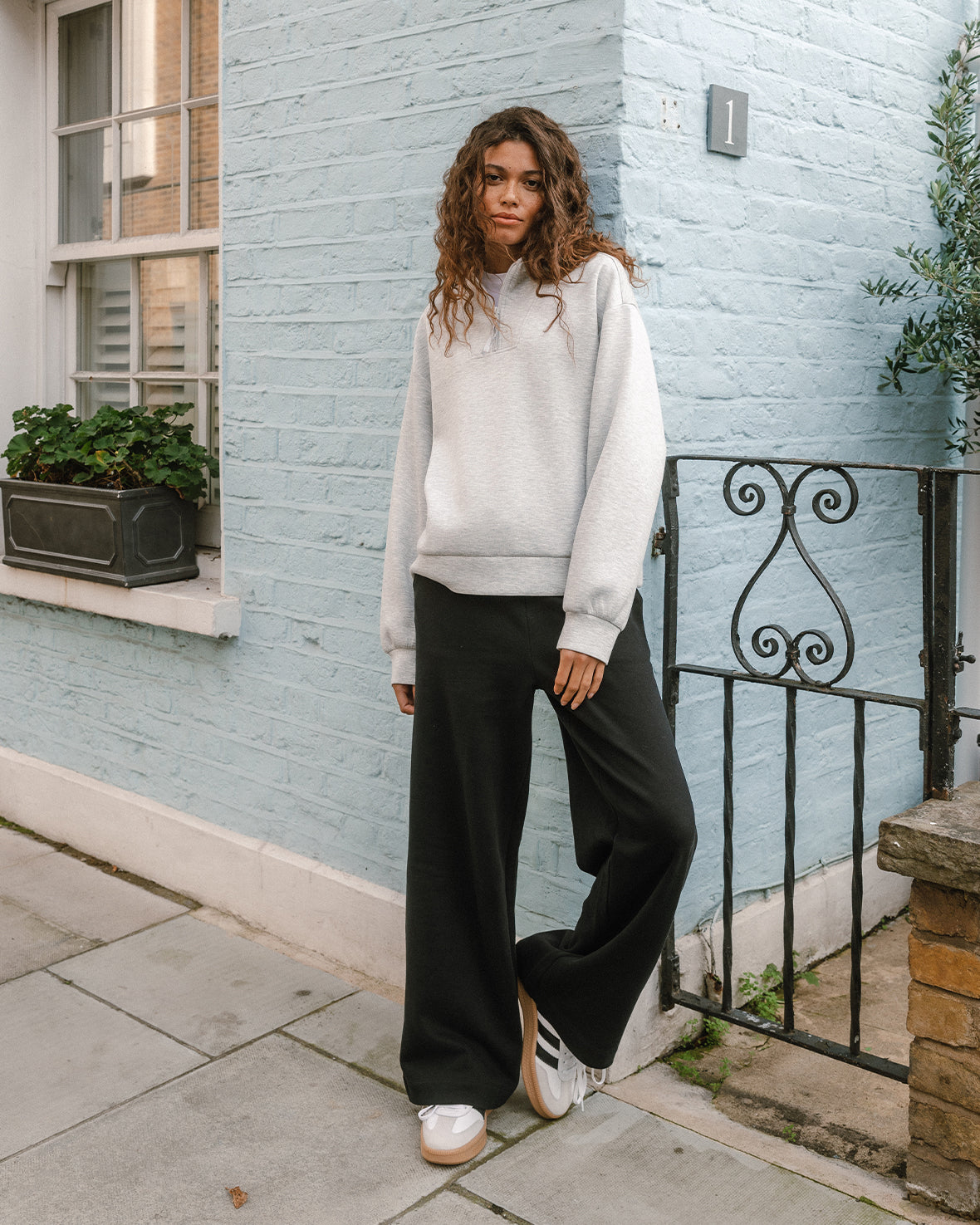 Organic Cotton Joggers for Women - Soft Comfortable Black Lounge Pants - Perfect for Yoga, Running, and Casual Wear
