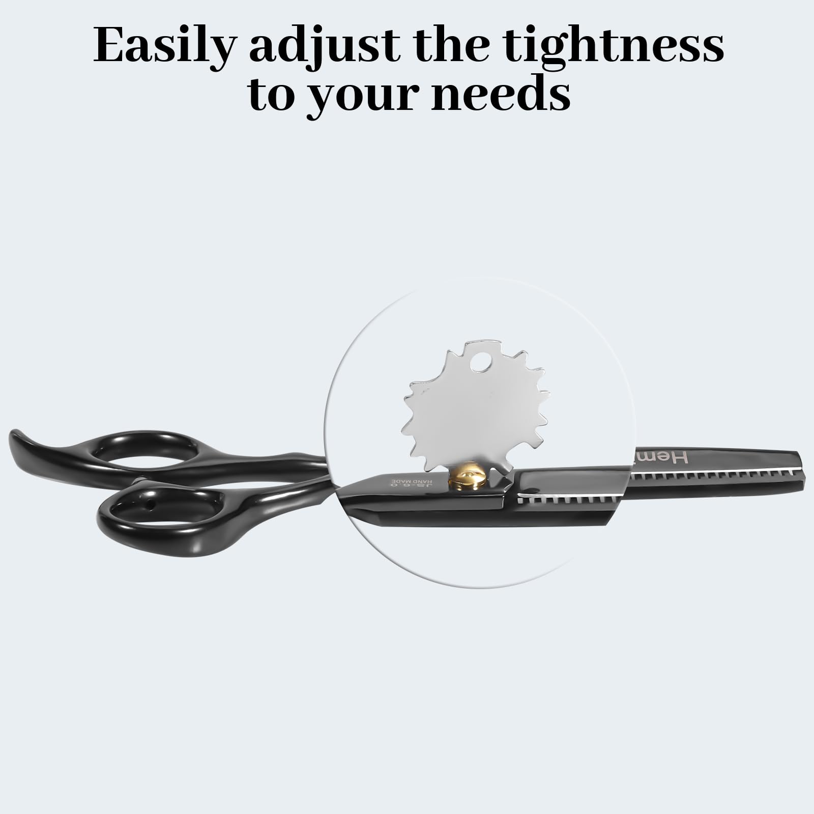 Professional Hair Thinning Scissors Kit - Stainless Steel Hairdressing Shears with Comb, Hair Clips & Storage Bag for Salon, Home & Travel Use (Men & Women)