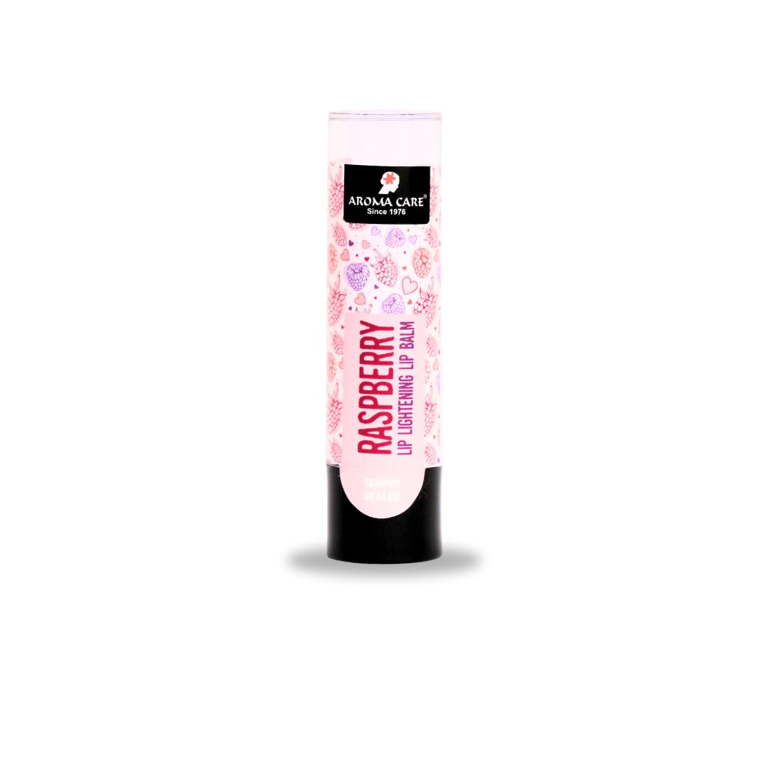 Aroma Care Raspberry Lip Balm 4.7g - Moisturizing & Nourishing Lip Care for Dry, Chapped Lips - Perfect for Winter, Travel & Daily Use