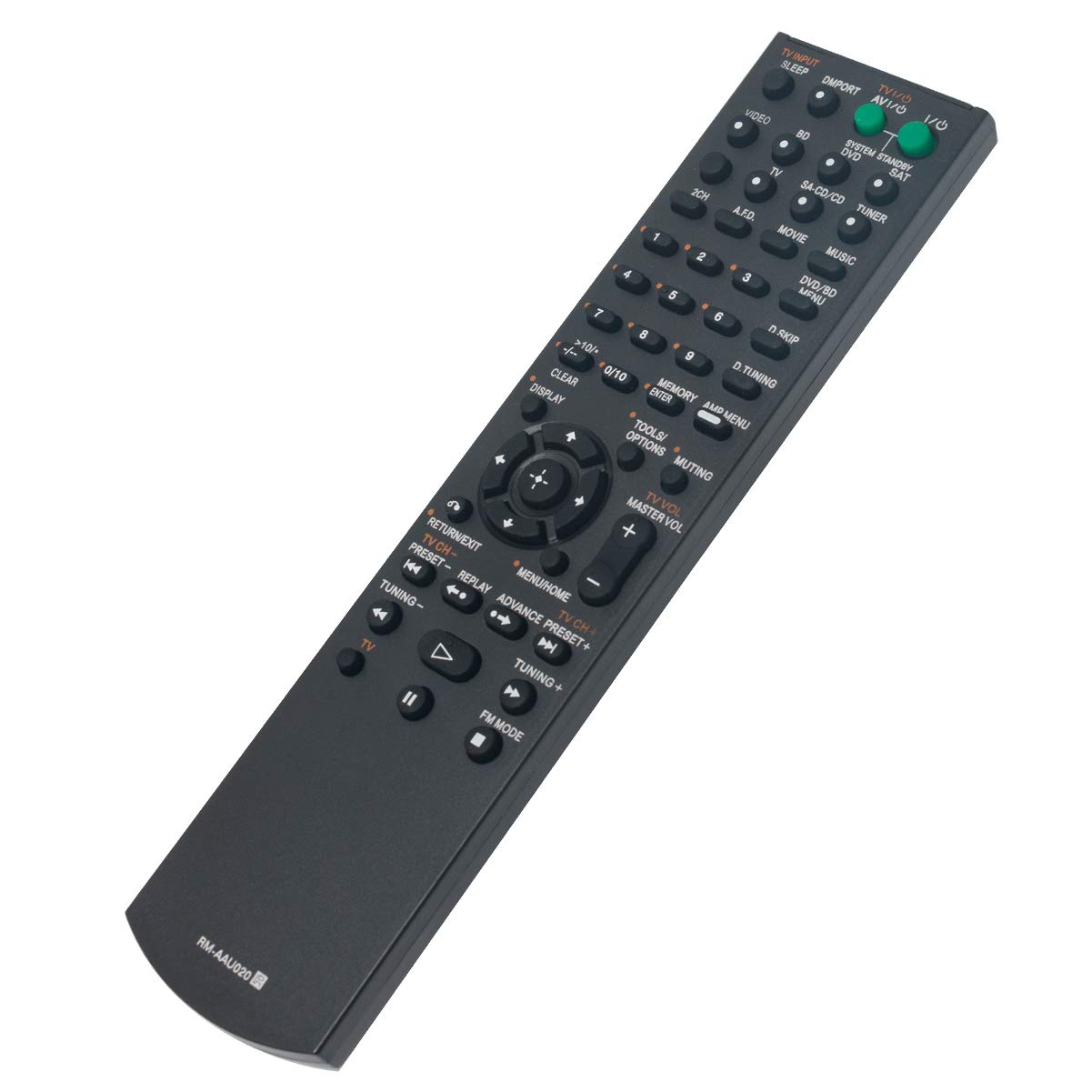 Original Remote Control Replacement for Sony STR-DH500 STR-DG520 Audio Video Receiver - Compatible with STRDH500 STRDG520 - Perfect for Home Theater & Entertainment Systems