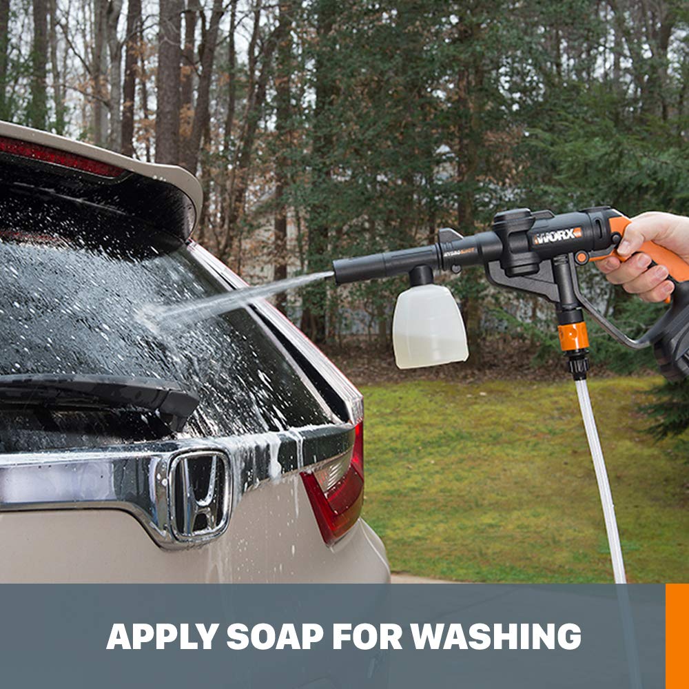 WORX Hydroshot WA4071 Auto & Boat Cleaning Kit with Nozzles & Accessories - Perfect for Car Washing, Marine Cleaning & Outdoor Use