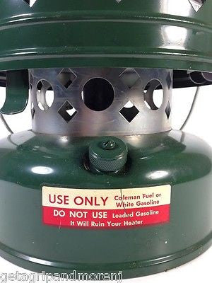 Vintage 1966 Coleman 511A Adjustable 5000 BTU Propane Heater - Excellent Condition - Perfect for Camping, Emergency Heating & Outdoor Adventures