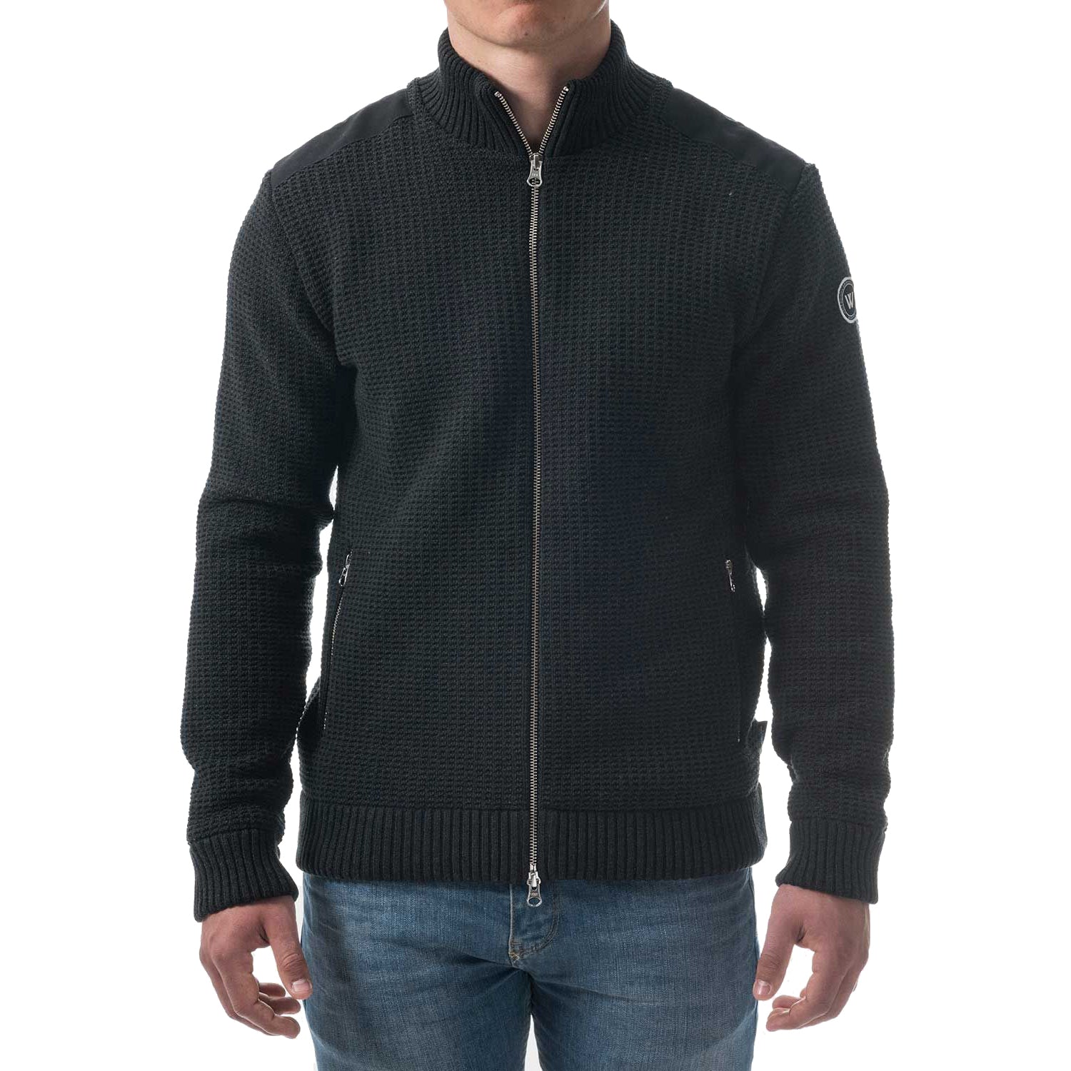 Holebrook Tommy Men's Full Zip Sweater - Comfortable Casual Pullover for Outdoor Activities, Work & Travel | Warm Fleece Lined Jacket for Fall & Winter