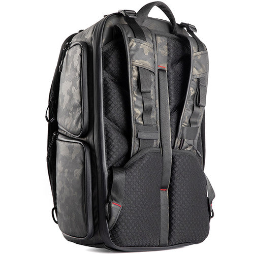 PGYTECH OneMo 25L Camera Backpack with Shoulder Bag - Waterproof & Durable (Olivine Camo) - Perfect for Travel, Hiking & Photography Gear Storage