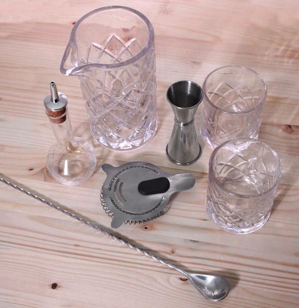BarConic® Diamond Bar Kit with 22oz Mixing Glass Set - Premium Cocktail Mixing Tools for Home Bars & Professional Bartenders (Perfect for Mojitos, Margaritas & Craft Cocktails)