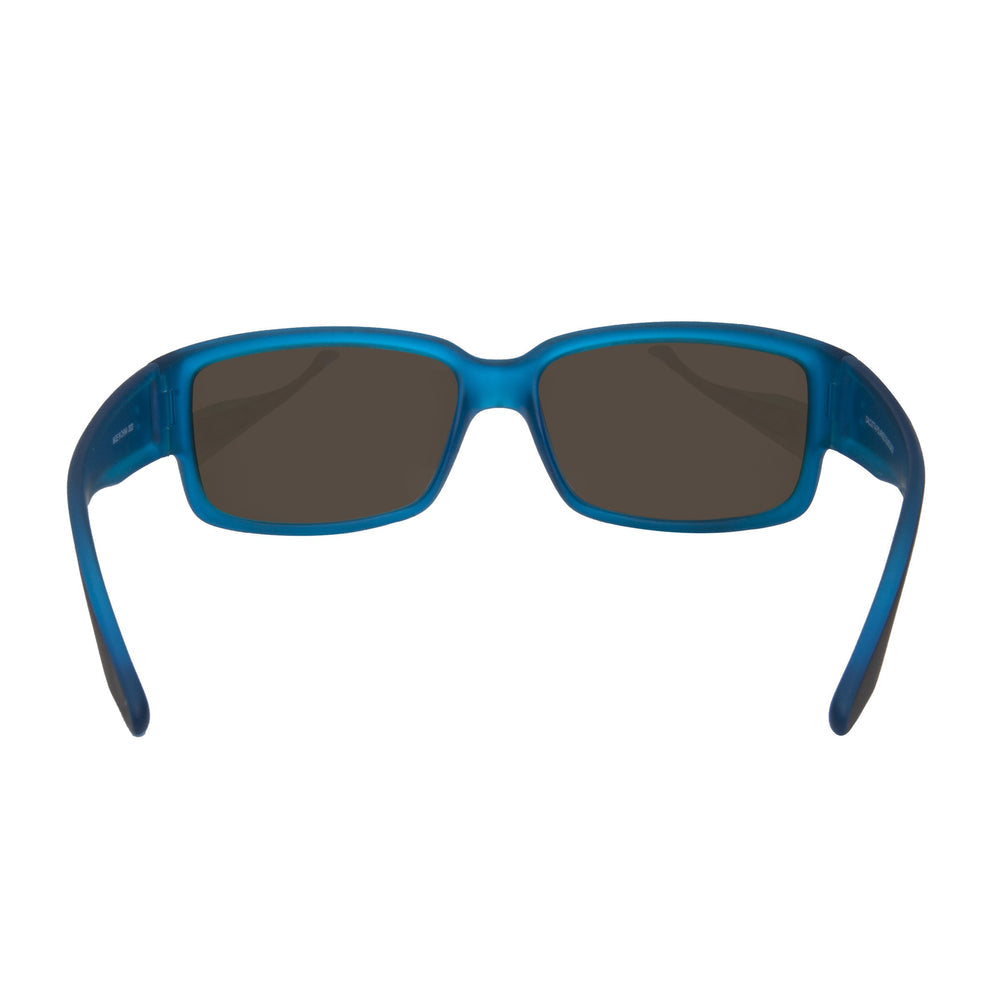 Polarized Wraparound Sports Sunglasses for Cycling & Driving - Blue Mirror Lens - UV Protection, Anti-Glare for Outdoor Activities