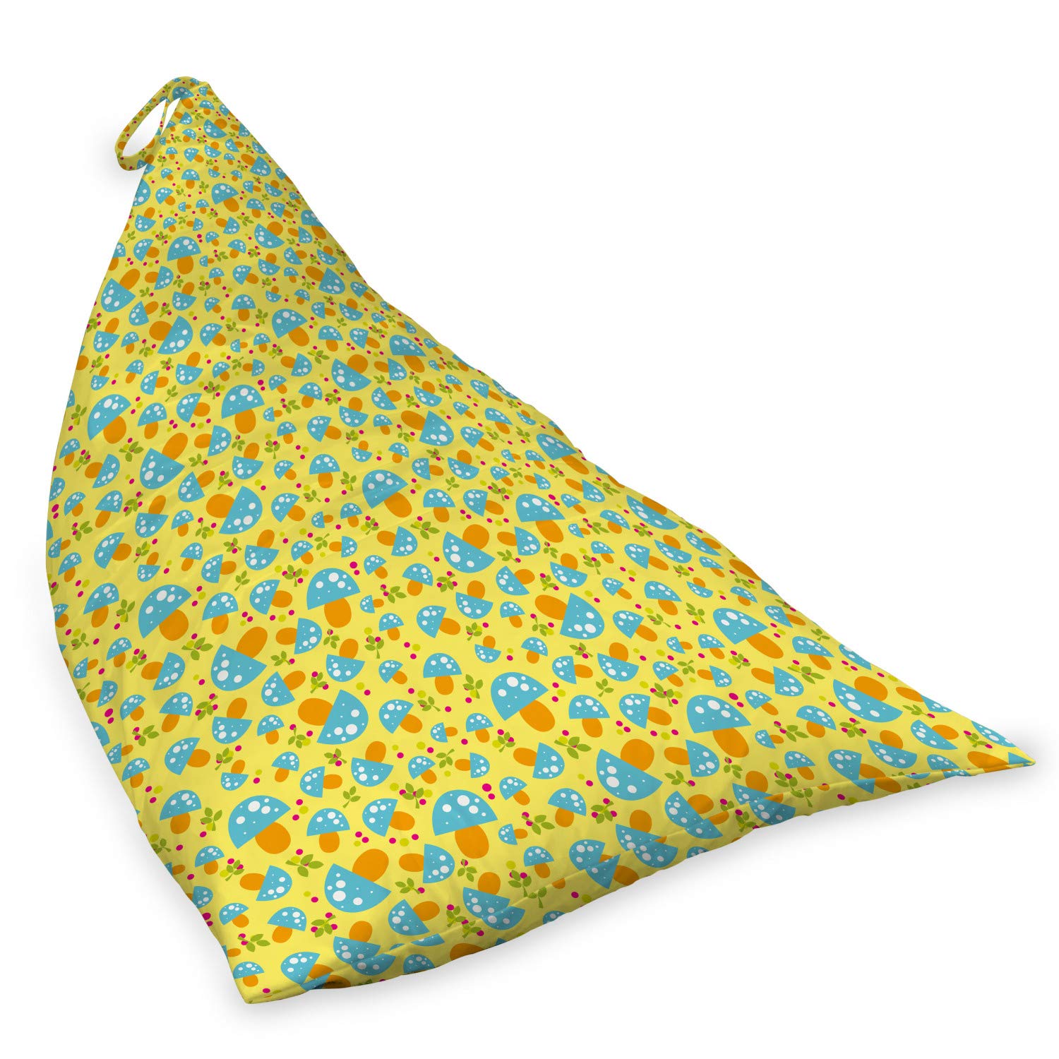 Ambesonne Mushroom Lounger Chair Bag - Large Storage with Handle for Camping & Home