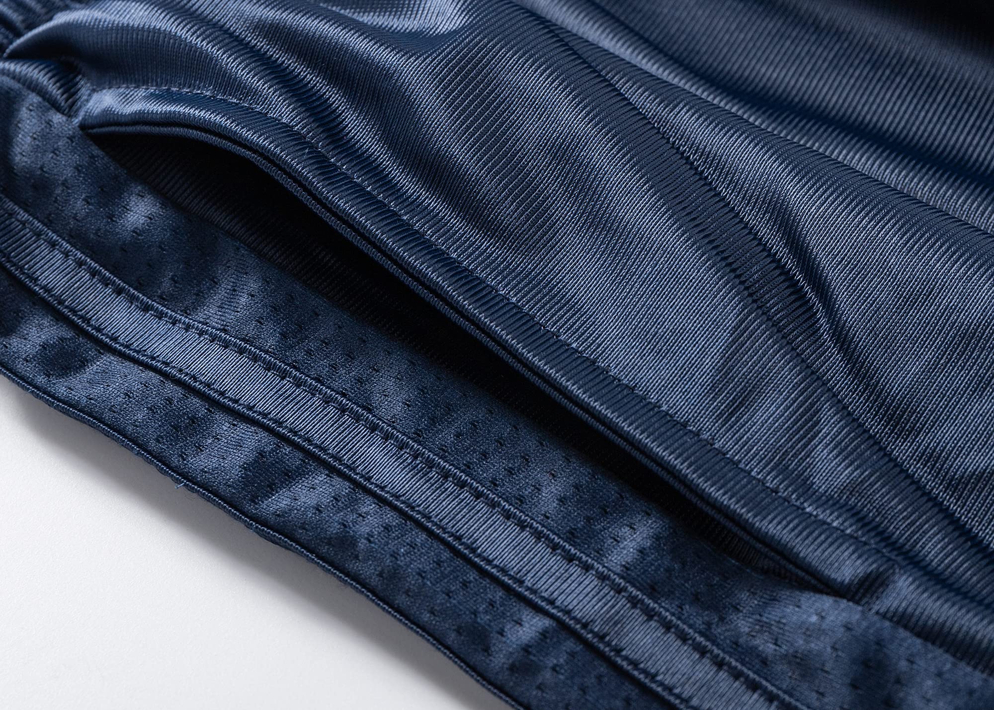 **Men's Basketball Shorts with Deep Pockets - Breathable Running & Gym Training Shorts with Drawstring Waist - Perfect for Sports, Workouts & Casual Wear**