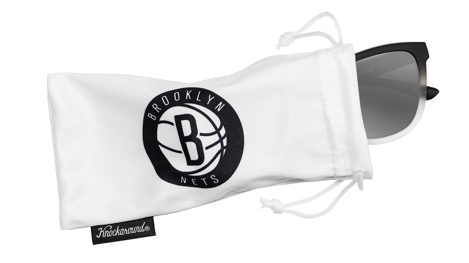 Brooklyn Nets NBA Team Logo Polarized Sunglasses for Men & Women - UV Protection, Stylish Sports Shades for Basketball Fans, Outdoor Activities & Driving
