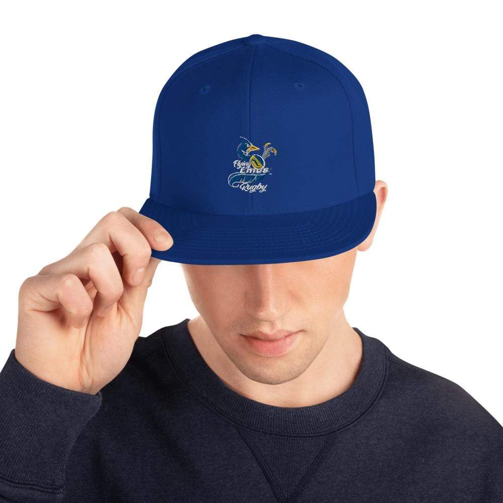 Flying Emus Snapback Hat - Adjustable Baseball Cap for Men & Women - Trendy Casual Streetwear - Perfect for Outdoor Sports, Concerts, and Everyday Fashion