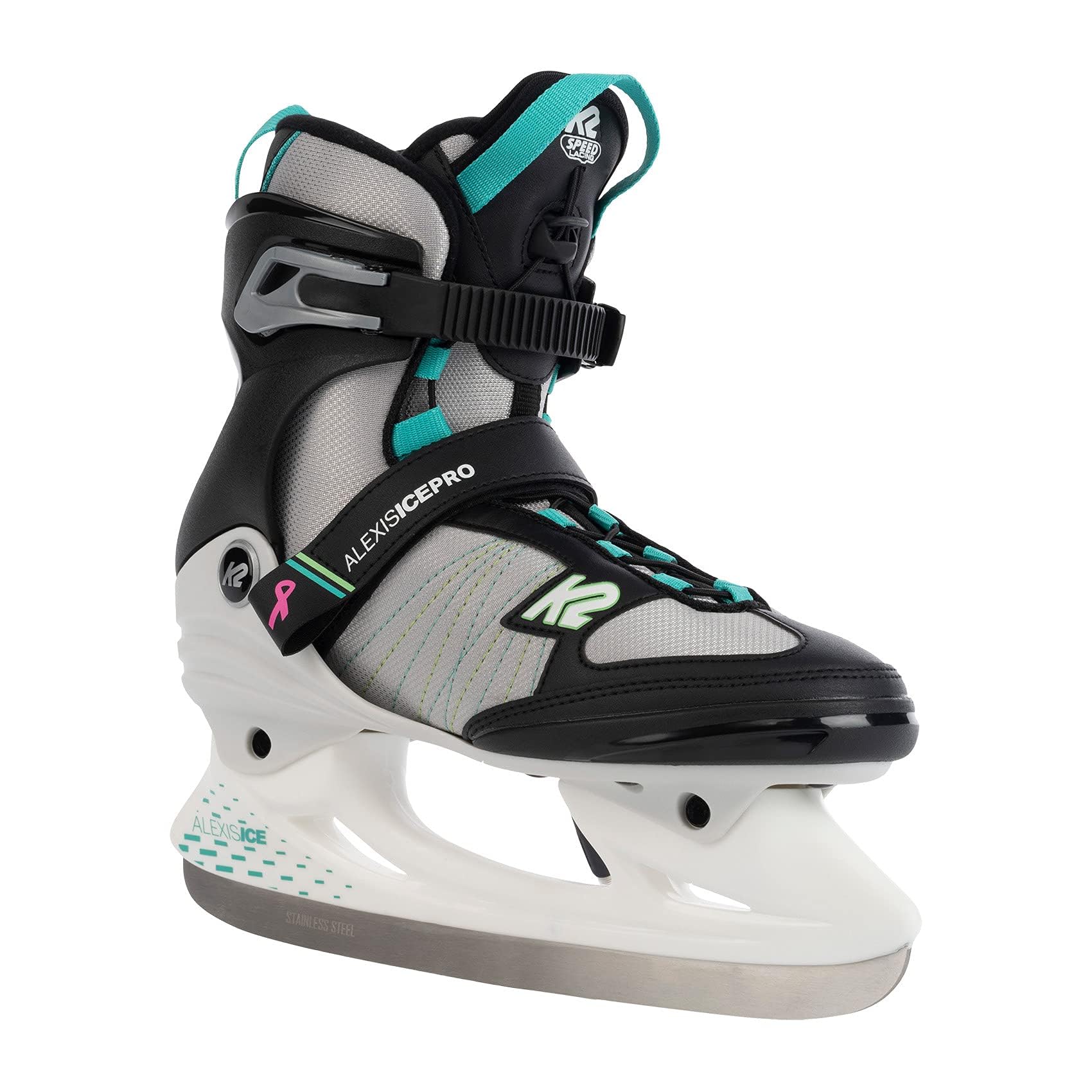 K2 Alexis Ice Pro Women's Ice Skates - Premium Figure Skating Boots for Comfort & Performance - Perfect for Recreational Skating, Training & Competitions