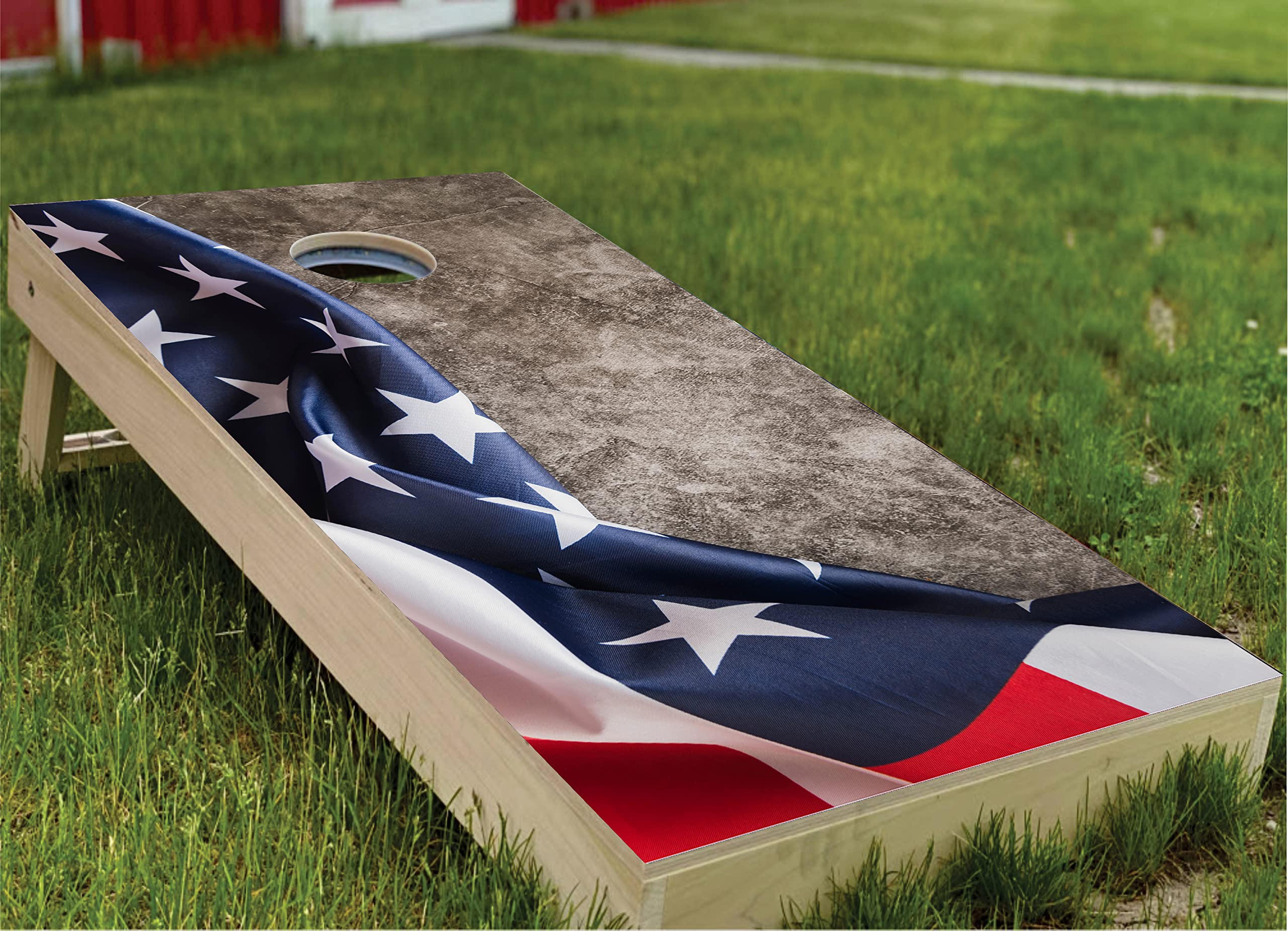 Premium Cornhole Board Wraps Set of 2 - 20+ Custom Designs for Cornhole Decals & Bean Bag Toss Stickers - Waterproof Vinyl Wraps for Outdoor Games, Tailgating, Backyard Parties & Family Gatherings