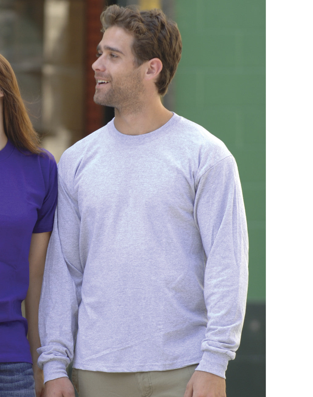 Premium Unisex Gildan Long Sleeve T-Shirt - Soft Cotton Crewneck Shirt for Men & Women - Perfect for Casual Wear, Layering & Everyday Comfort