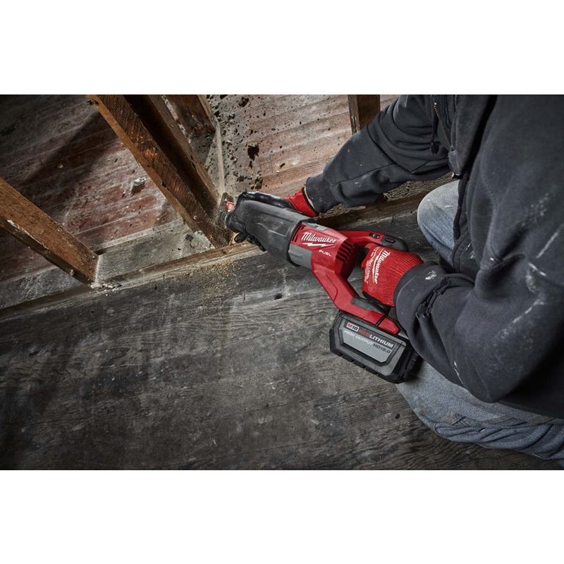 M18 FUEL 18V Brushless Cordless Reciprocating Saw (Tool Only) - Powerful Cutting Tool for Demolition, Metal Cutting, and Woodworking Projects