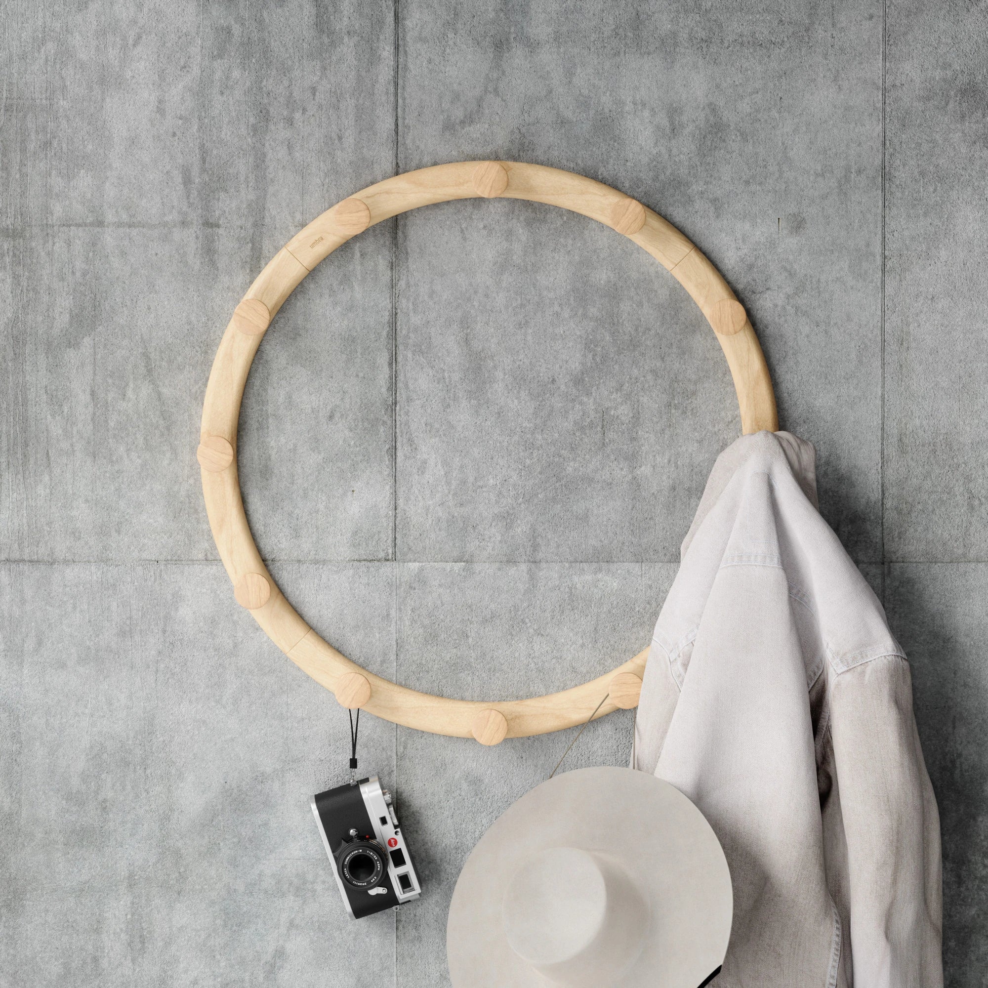 Stainless Steel Slinka Wall Hooks - 10 Pack for Hanging Coats, Hats, Keys & Towels - Perfect for Entryway, Bathroom & Bedroom Organization