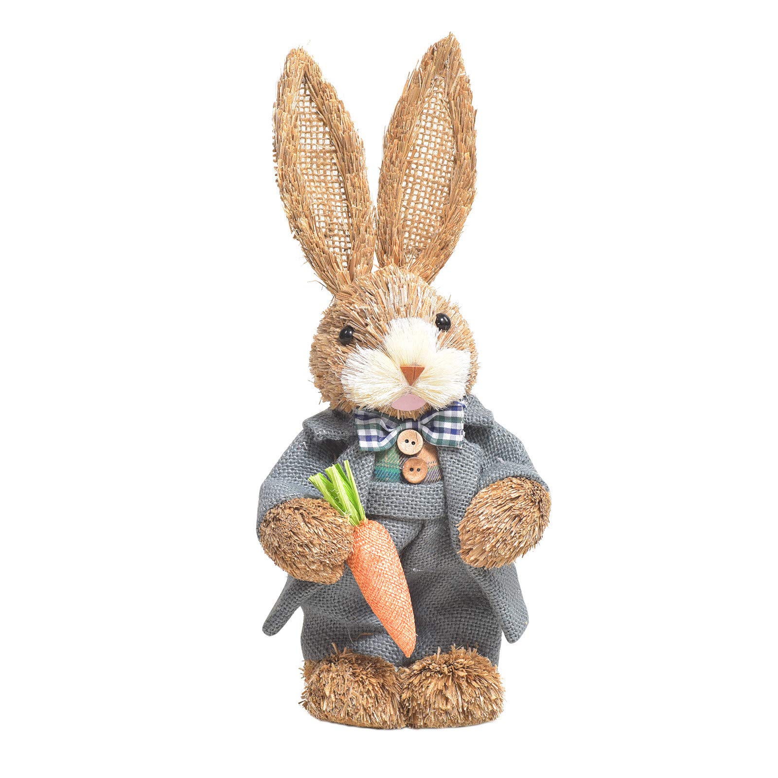 Spring Bunny Table Topper - Easter Bunny Rabbit Figurine Statue for Home Decor, Party Centerpiece & Easter Table Decoration | Cute Standing Bunny Craft for Easter Celebrations, Spring Parties & Festive Home Décor