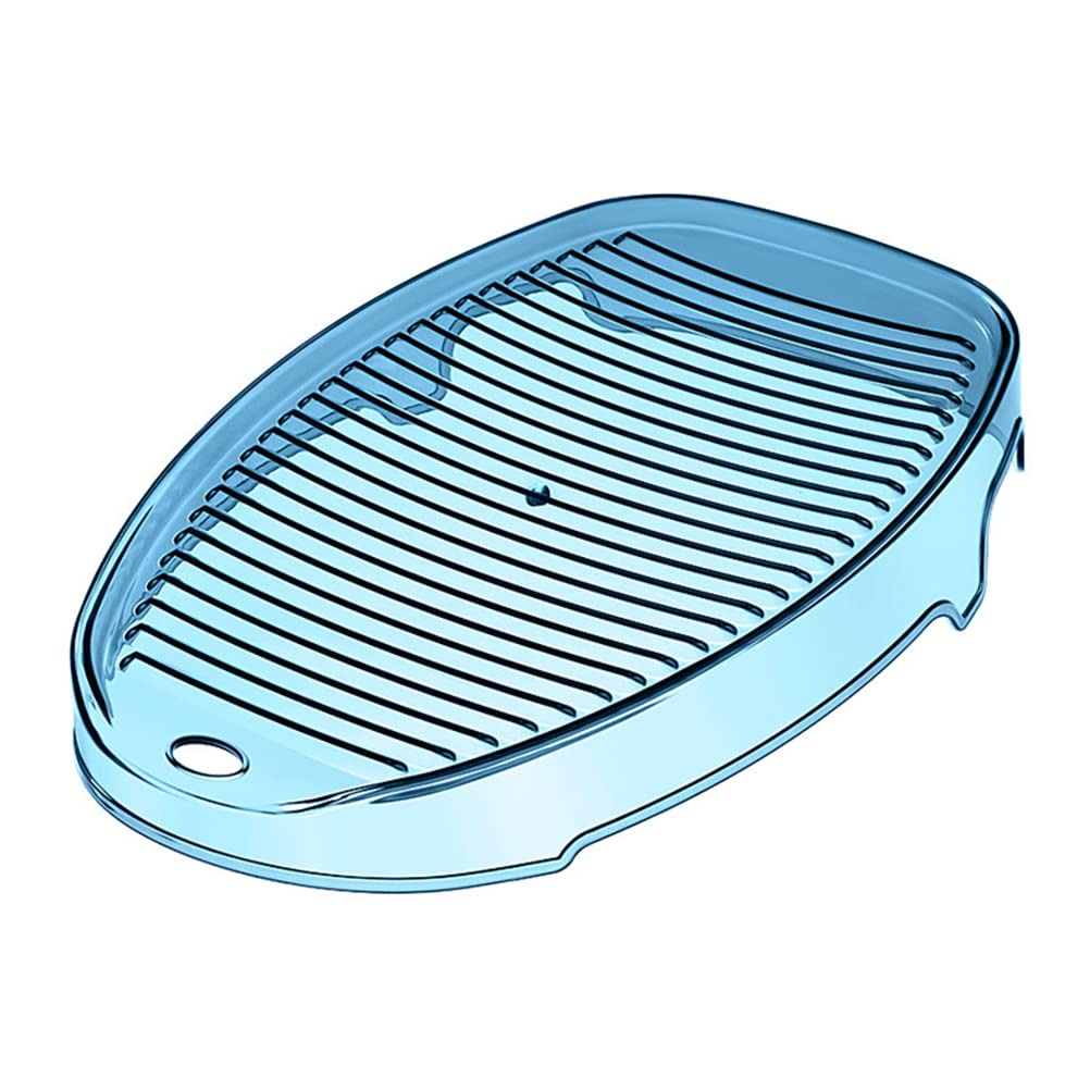 Operitacx Blue PET Washboard - Portable Clothes Washing Board for Laundry, Camping & Travel - Durable Plastic Scrubber for Hand Washing Clothes - Perfect for Small Spaces, Apartments & Outdoor Use