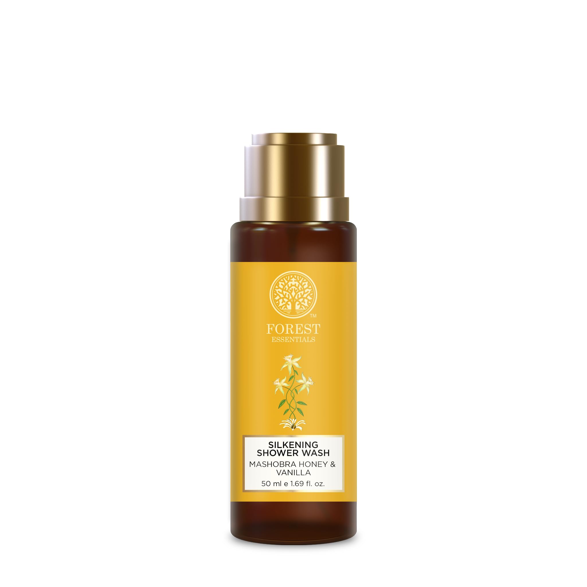 Forest Essentials Miniature Gift Set - 6 Piece Face, Body & Hair Care Kit with Face Wash, Shower Gel, Bath Oil, Body Lotion, Shampoo & Conditioner | Perfect Spa Gift for Women, Birthday & Holiday Present | Luxury Skincare & Pampering Set for Relaxation & Self-Care