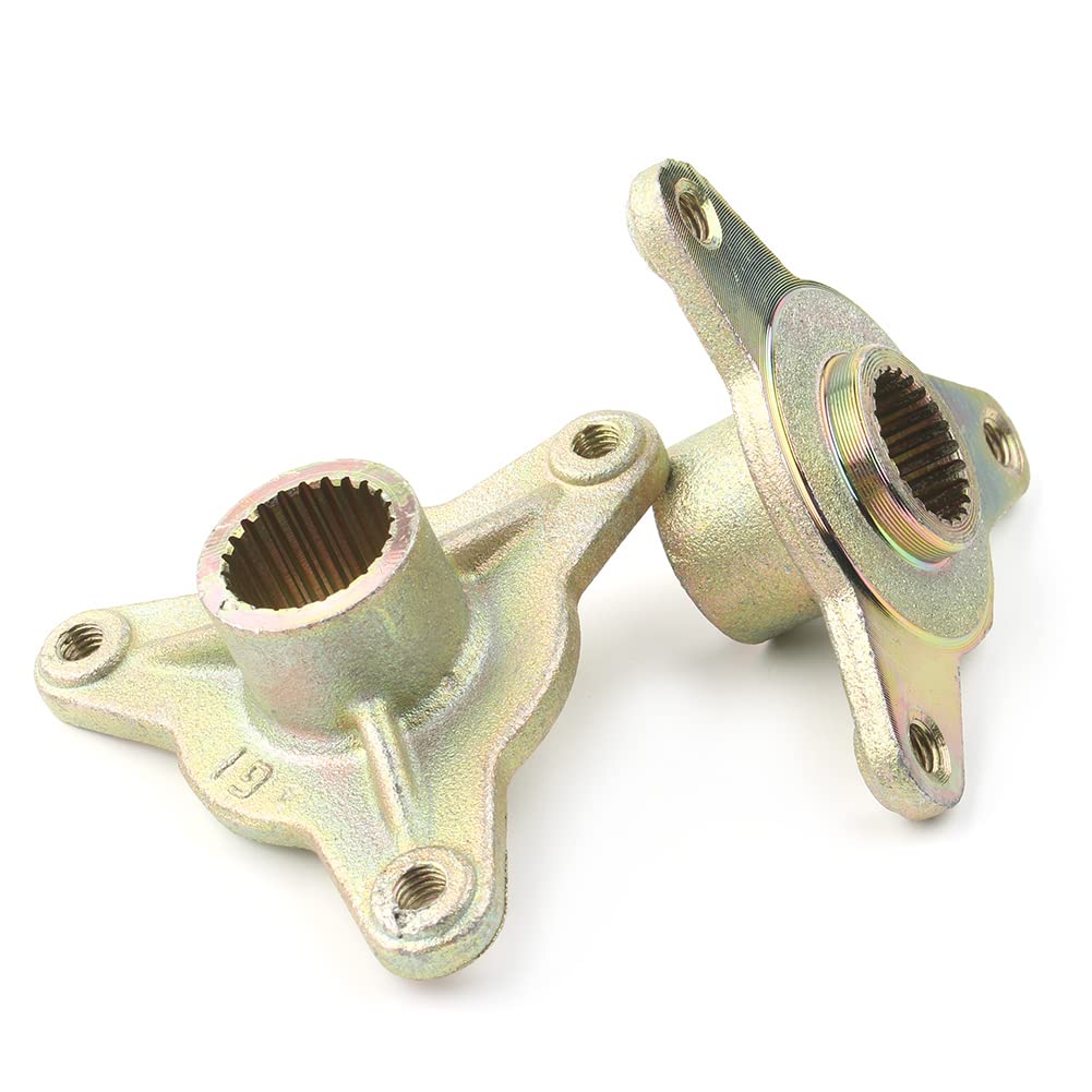 FSFY 1 Pair Universal 23 Teeth Rear Wheel Axle Hub Spline for 110cc 125cc ATV, Quad, Dirt Bike, Go Kart - Replacement Parts for Off-Road Vehicles & Powersports Accessories