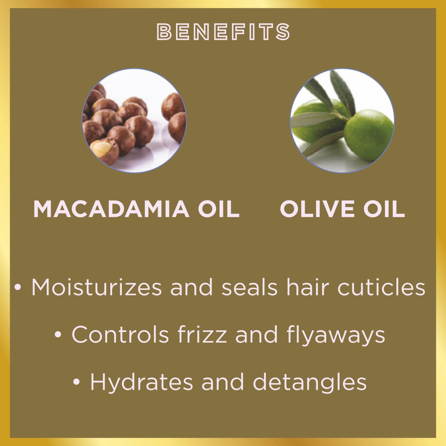 HASK Macadamia Oil Hair Treatment - 18ml Deep Moisturizing Oil for Dry, Damaged Hair - Repair & Nourish Split Ends - Perfect for Daily Hydration & Salon-Quality Shine at Home
