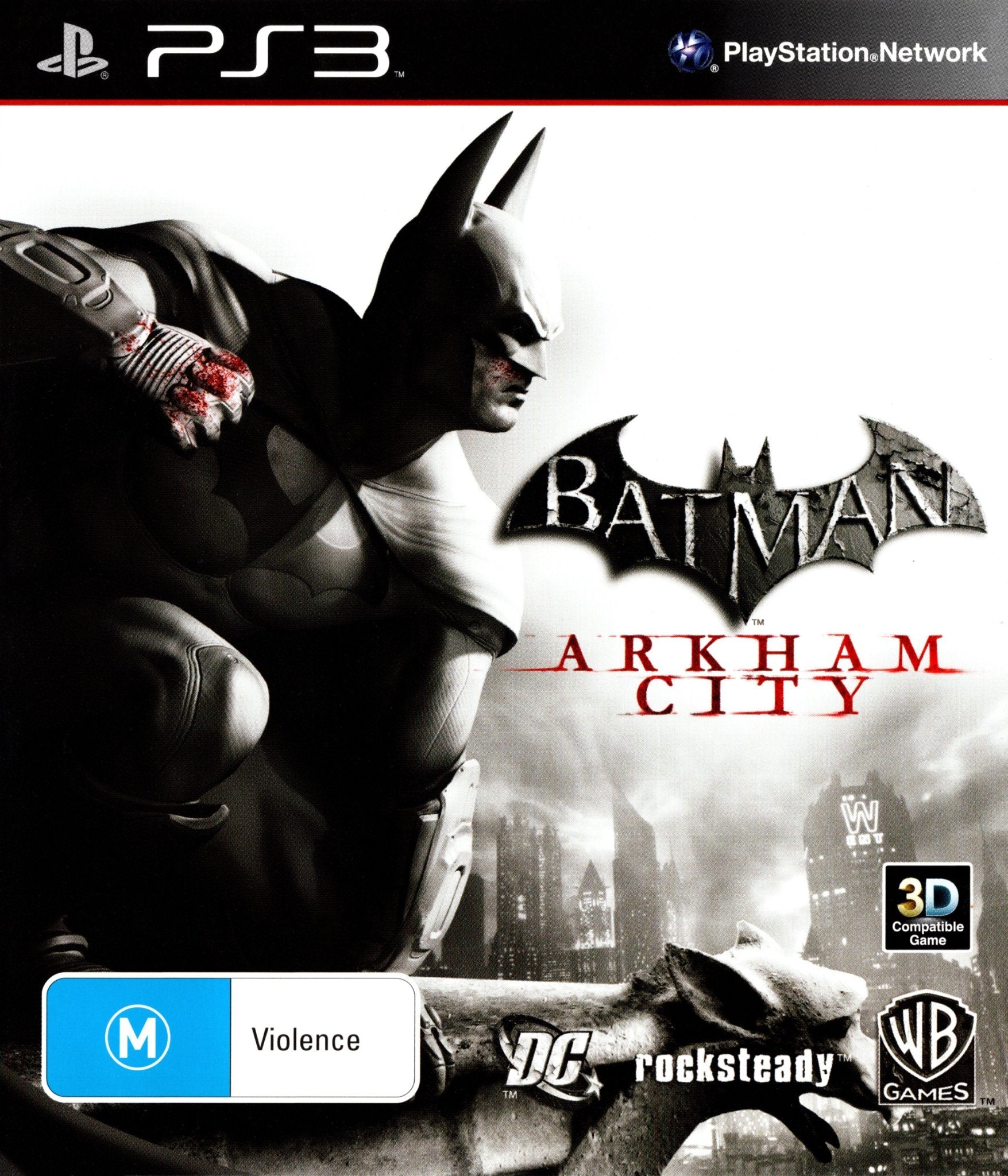 Batman: Arkham City PS3 Game for Playstation 3 - Action Adventure Video Game for Adults & Teens - Perfect for Gaming Nights & Superhero Fans