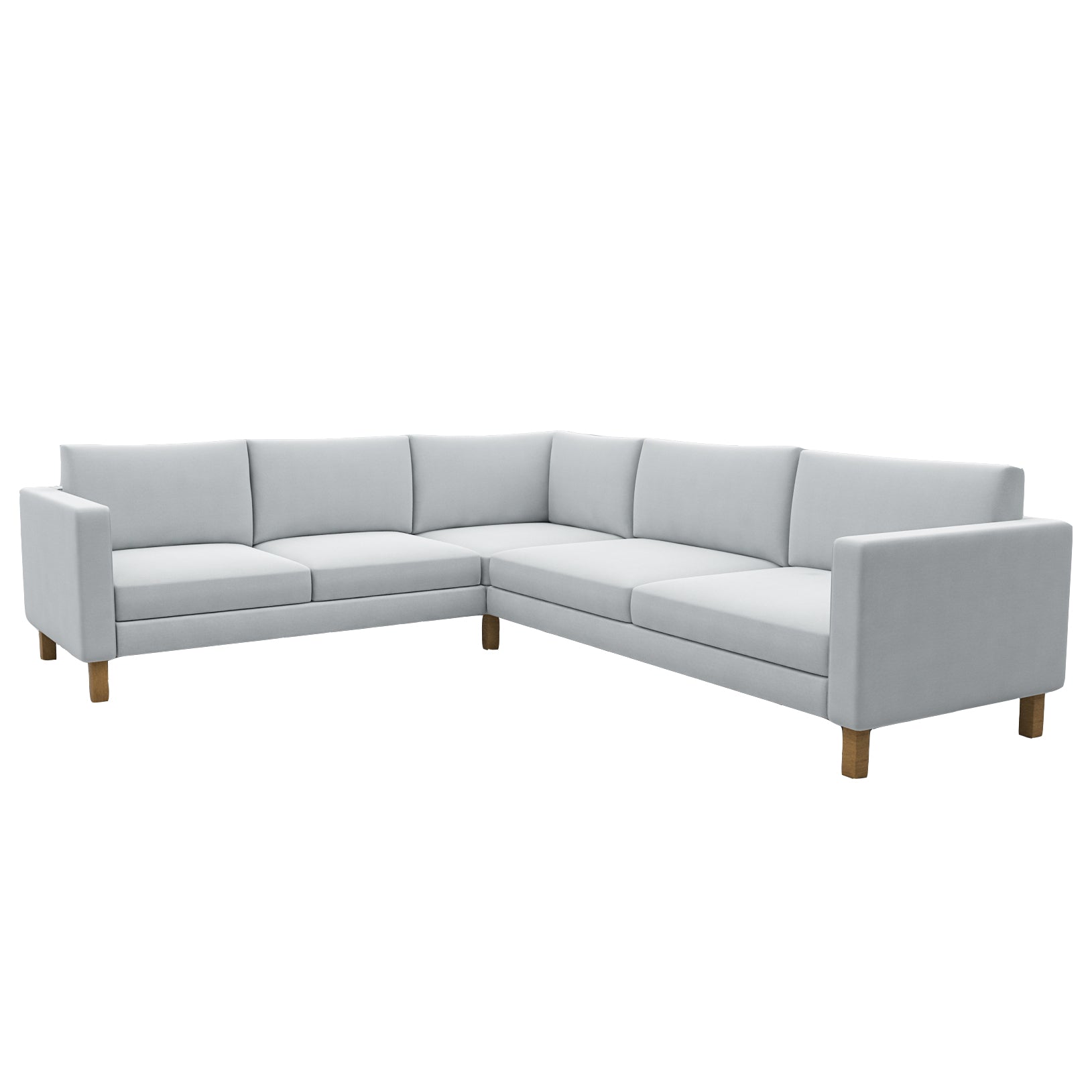 Karlstad 2+3/3+2 Corner Sofa Cover - Stretchable Sectional Couch Slipcover - Perfect for Living Room, Family Room & Home Theater Furniture Protection