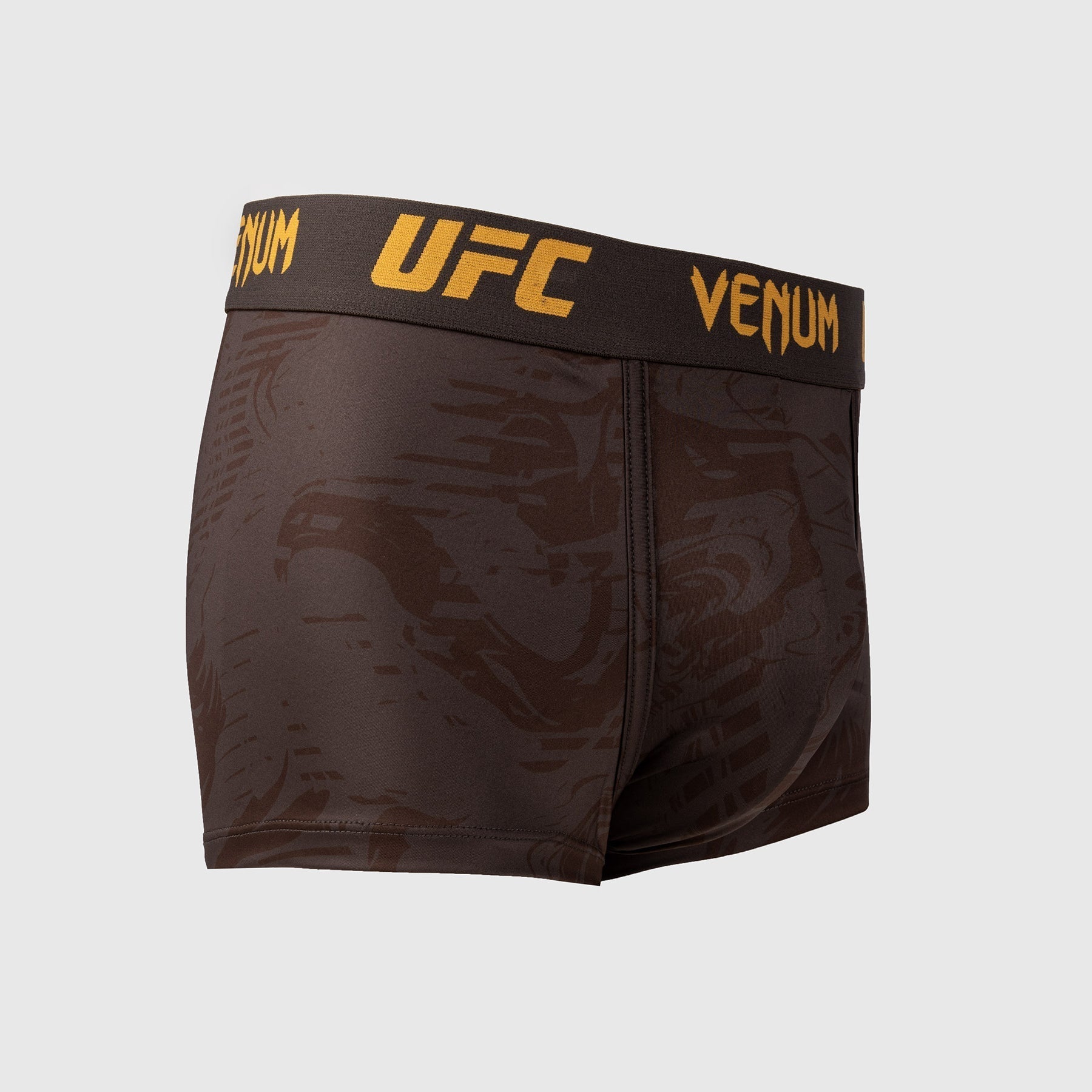 Venum UFC Fusion Fight Week Men's Weigh-In Underwear - Breathable & Comfortable MMA Training Shorts - Earthen Brown - Perfect for UFC Weigh-Ins, MMA Training & Gym Workouts