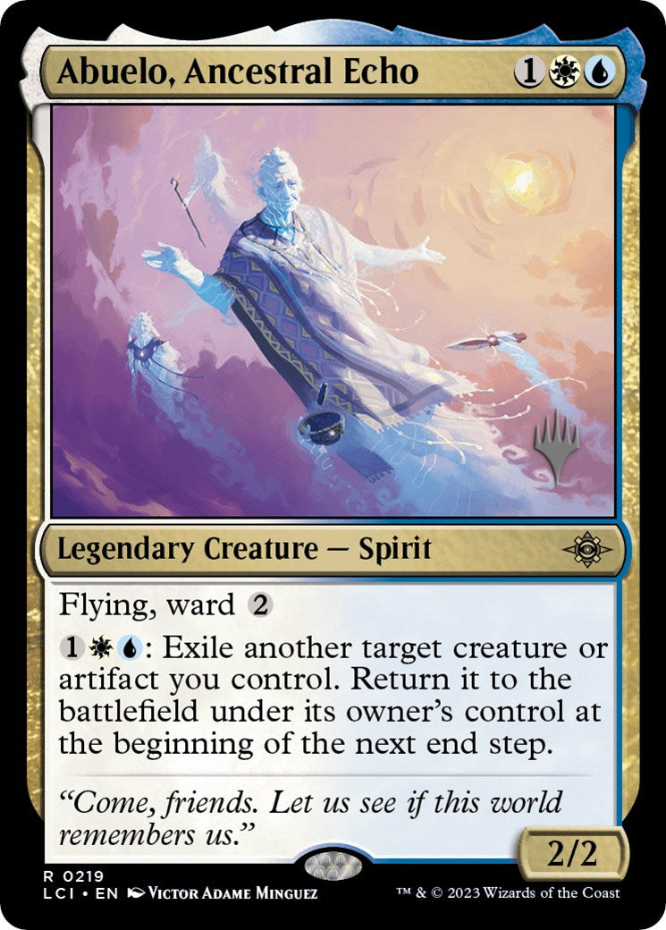 Abuelo, Ancestral Echo - MTG Promo Pack (The Lost Caverns of Ixalan) | Collectible Trading Card for Deck Building & Strategy Games
