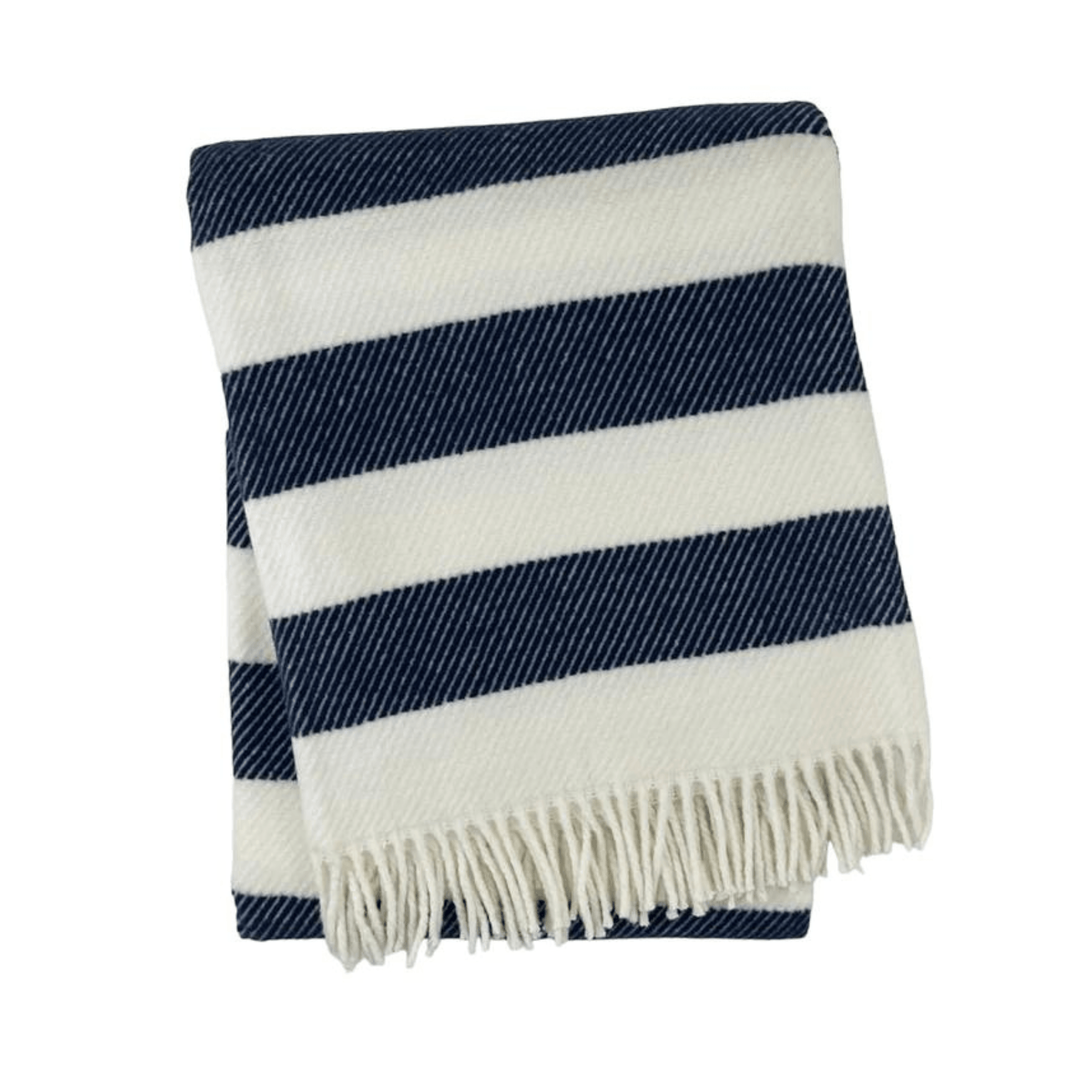 Personalized Candy Stripe Fringed Throw Blanket - Custom Monogram Cozy Sofa Throw for Bed, Couch & Home Decor