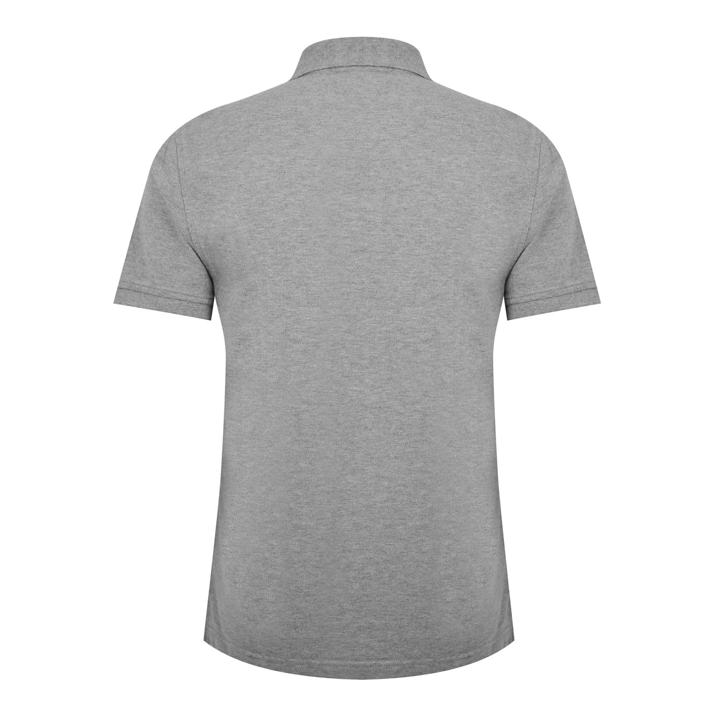 Levi's Men's Medium Grey Heather Polo T-Shirt - Casual Comfort Fit Cotton Shirt for Everyday Wear & Outings