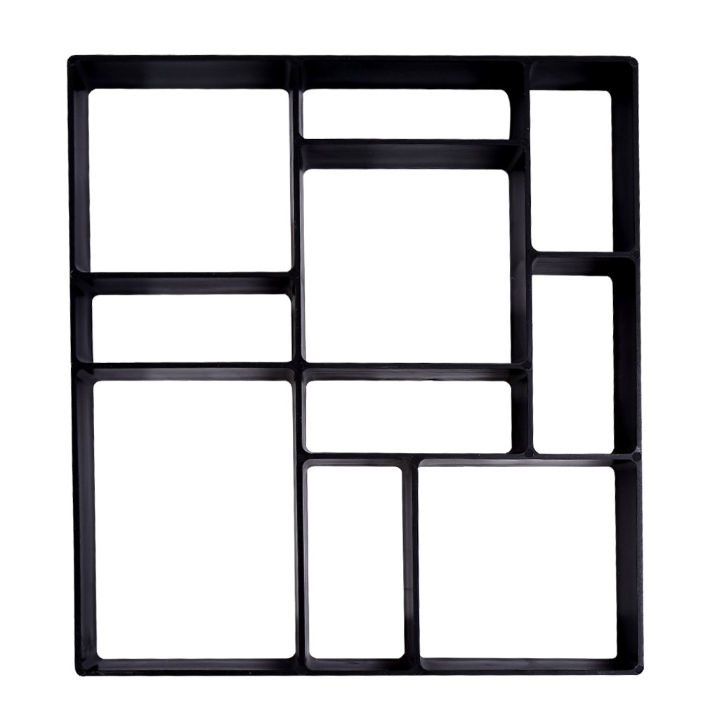 DIY Plastic Garden Paving Mold - Reusable Concrete Stepping Stone Maker for Cement, Brick & Road Pavement | Perfect for Walkways, Patios & Landscaping Projects