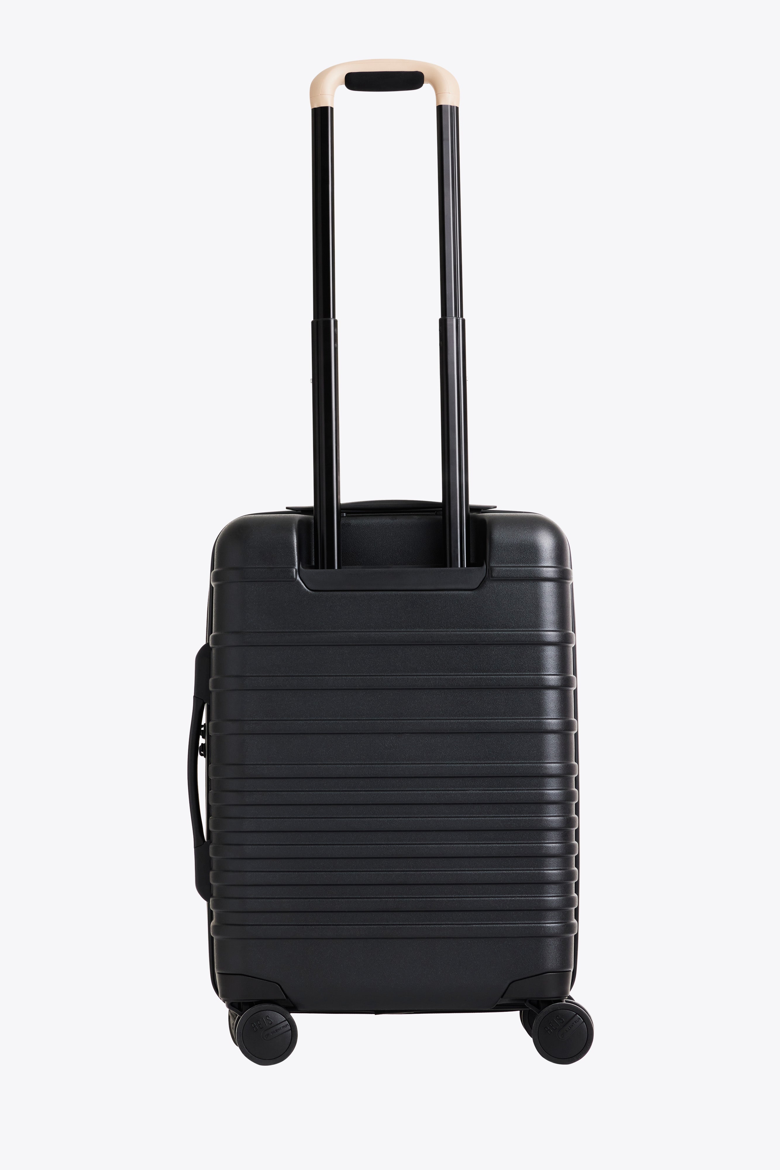 Black Front Pocket Carry On Roller Luggage - Perfect for Air Travel & Business Trips | Compact & Convenient Carry-On Suitcase
