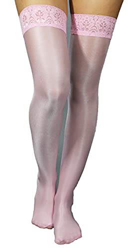 Pink - Thigh High 70 Denier